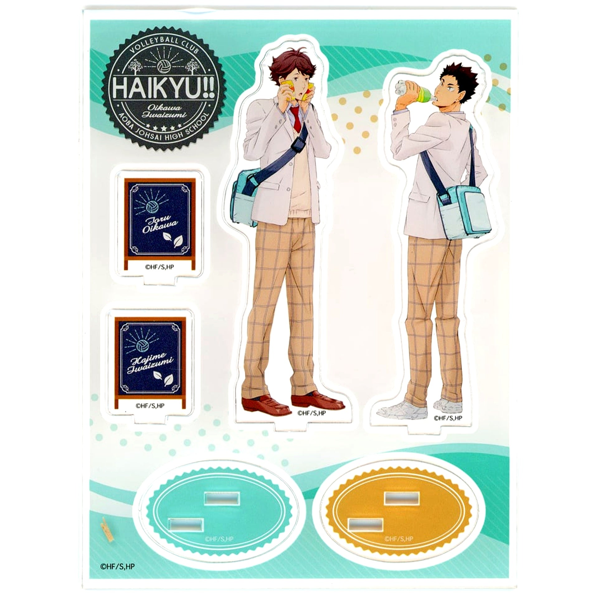 E. Oikawa & Iwaizumi Acrylic Stand - Resale Edition Haikyu!! [USED]