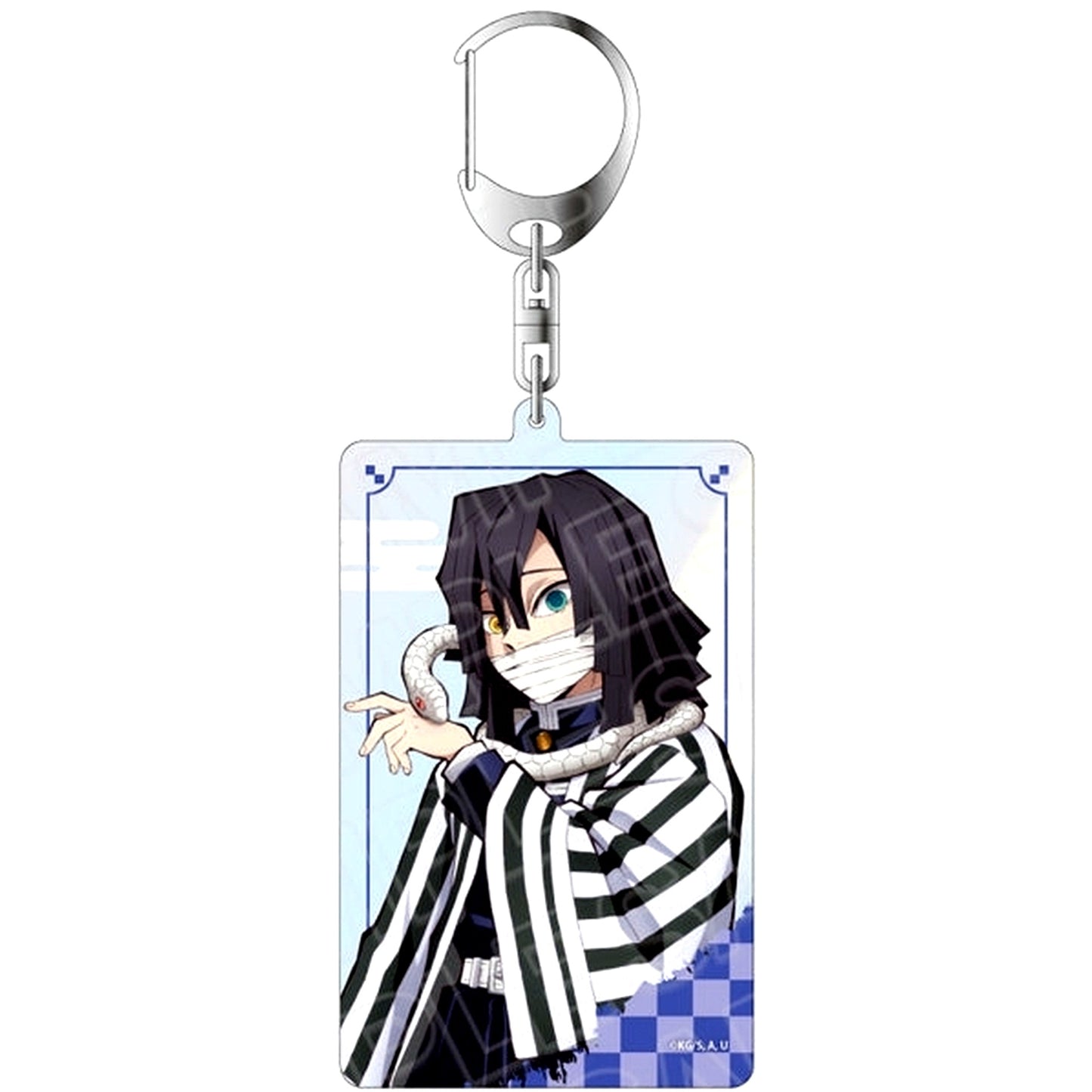 Obanai Iguro Demon Slayer: Kimetsu no Yaiba Standing Pose Ver Aurora Acrylic Keychain [USED]