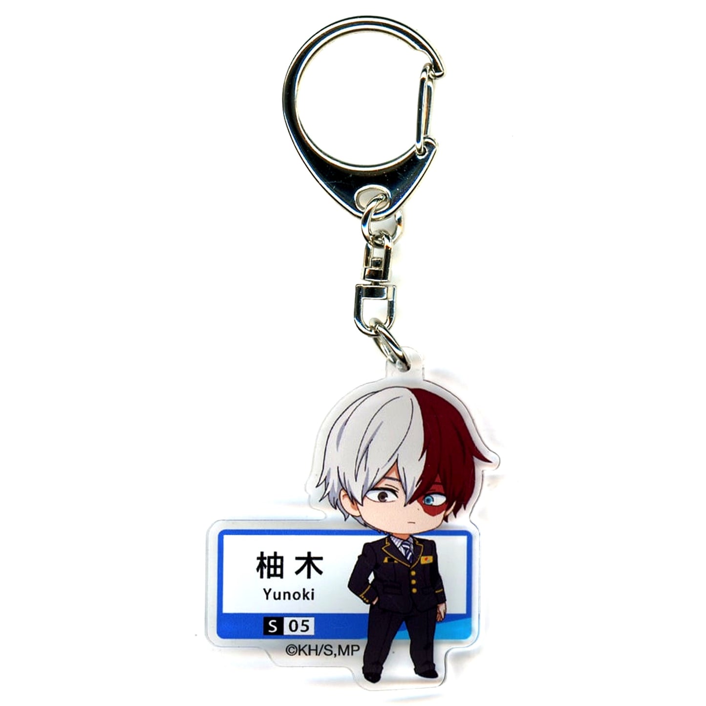 Shoto Todoroki My Hero Academia Shizuoka Railway Station Name Acrylic Keychain [USED]