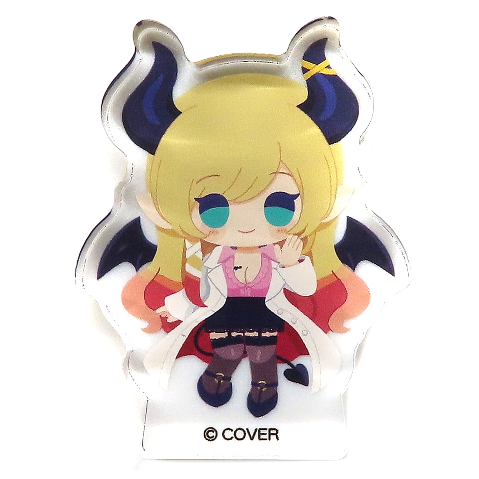 Hololive Production Choco Yuzuki Acrylic Block Mascot mini vol. 1 Acrylic Stands [USED]