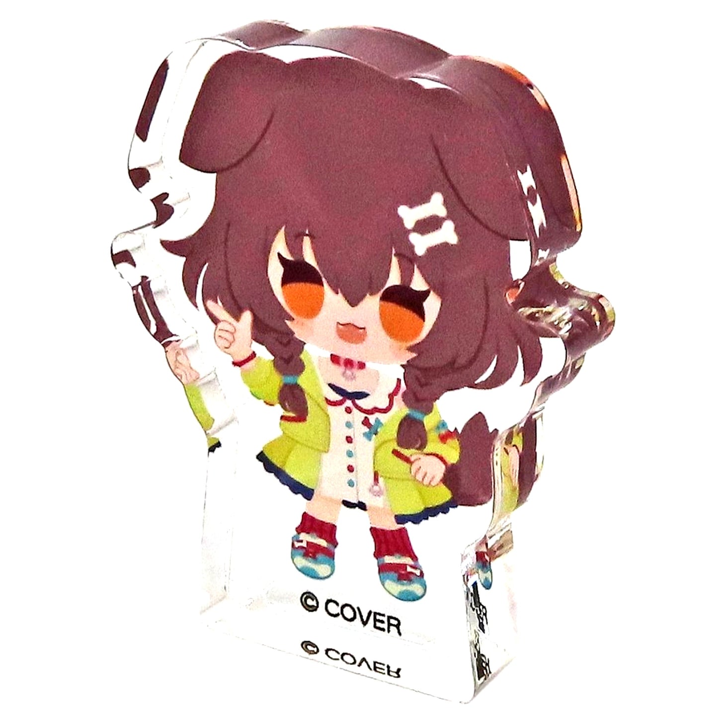 Inugami Korone Acrylic Block Mascot mini Vol. 2 Virtual YouTuber Hololive Production [USED]