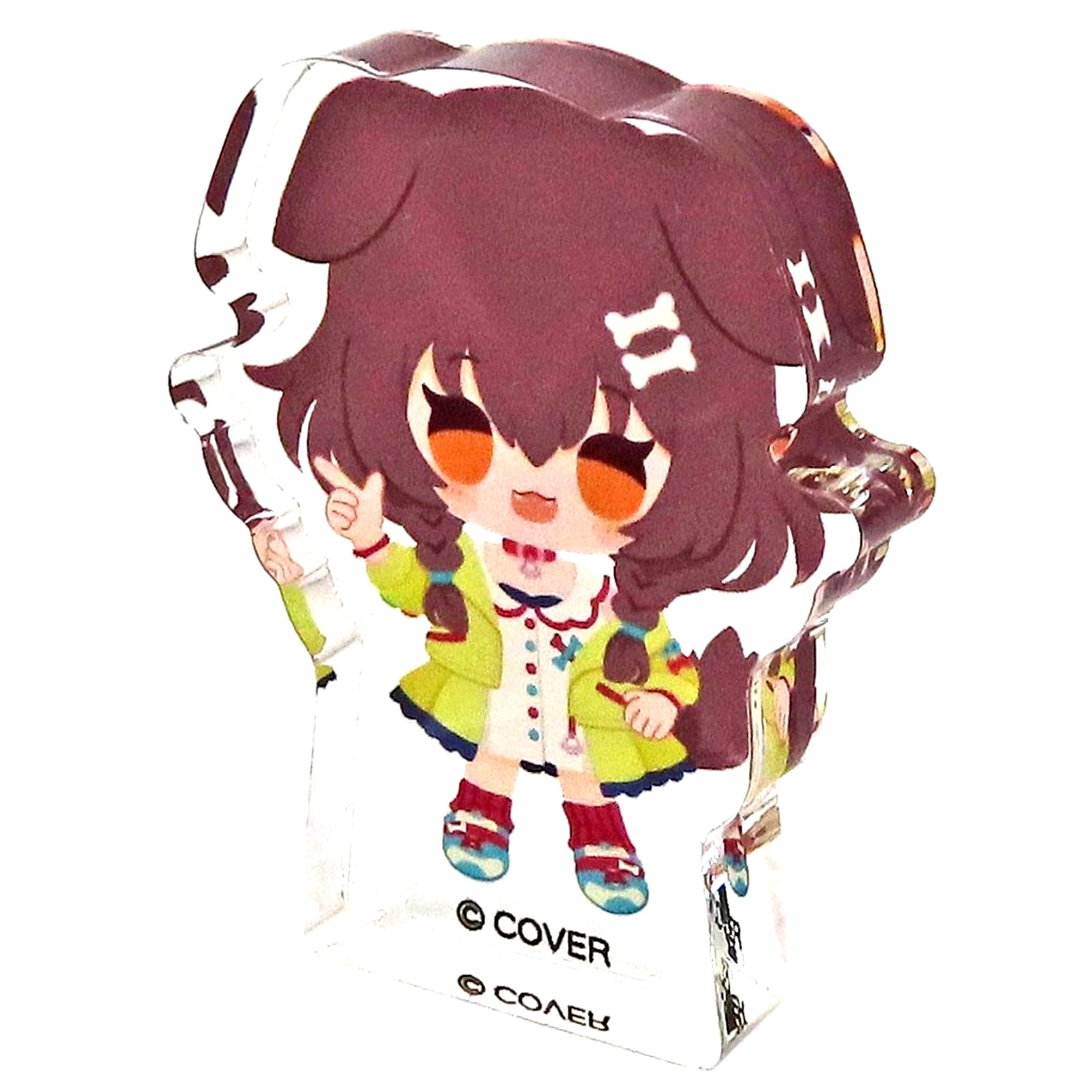 Inugami Korone Acrylic Block Mascot mini Vol. 2 Virtual YouTuber Hololive Production [USED]
