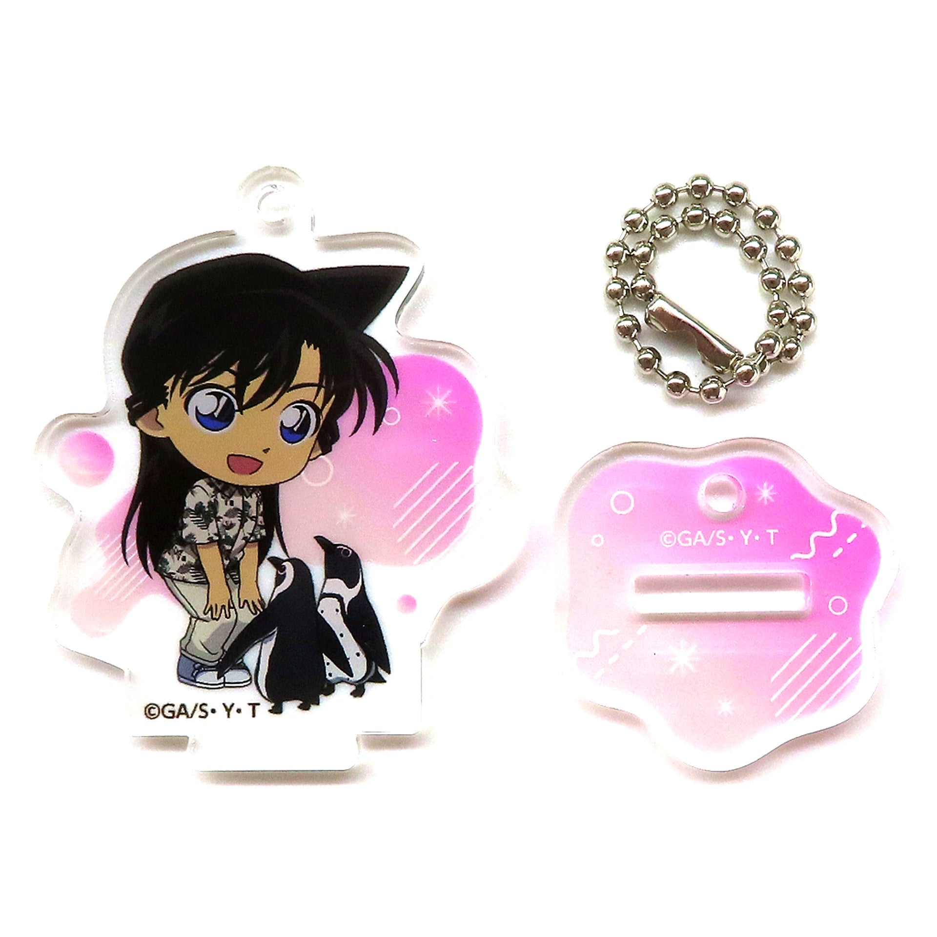 Ran Mouri Detective Conan Ginko no Tenku Toshi Trading Acrylic Stand Keychain Sunshine Aquarium Limited [USED]