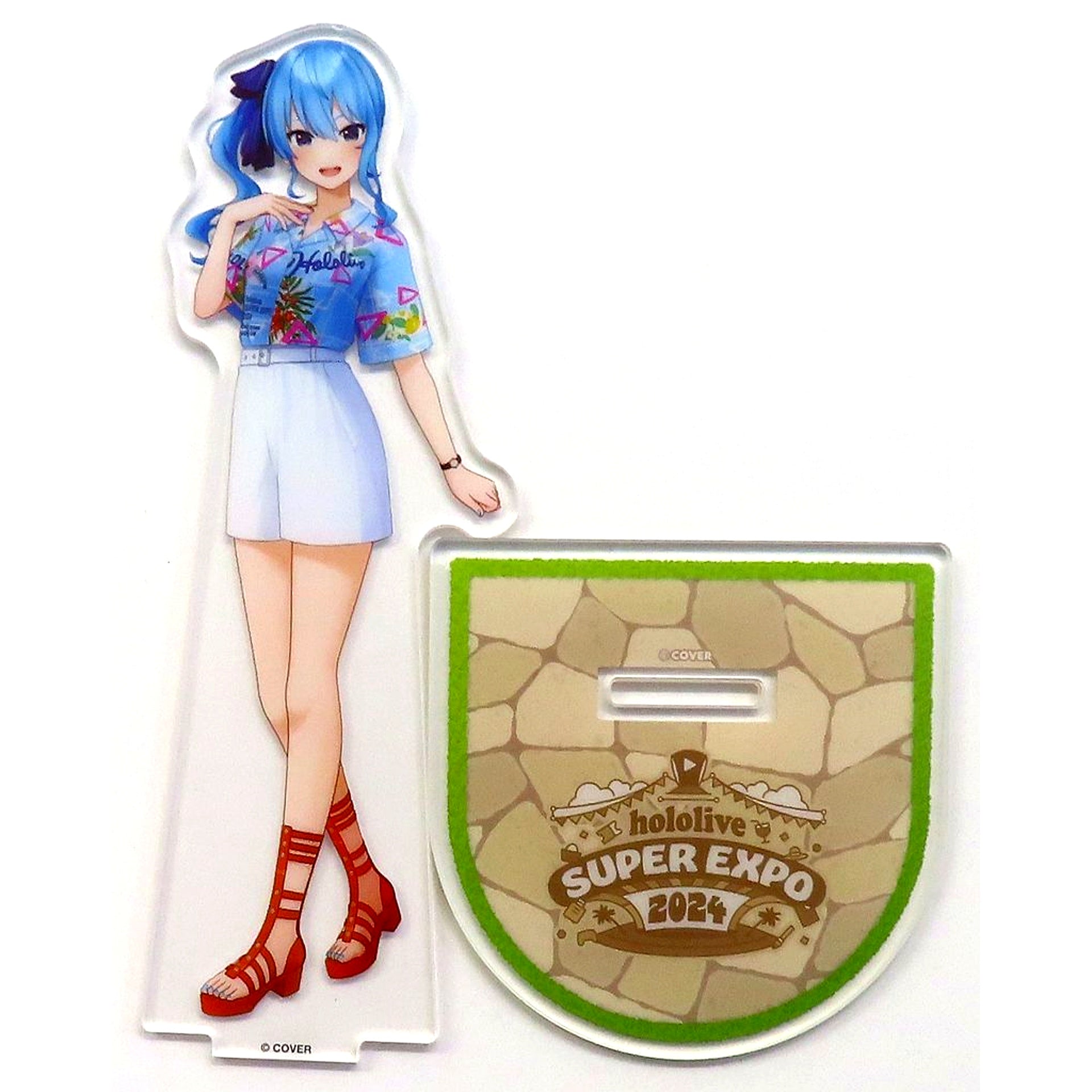 Hoshimachi Suisei Virtual YouTuber Hololive SUPER EXPO 2024 Acrylic Stand [USED]