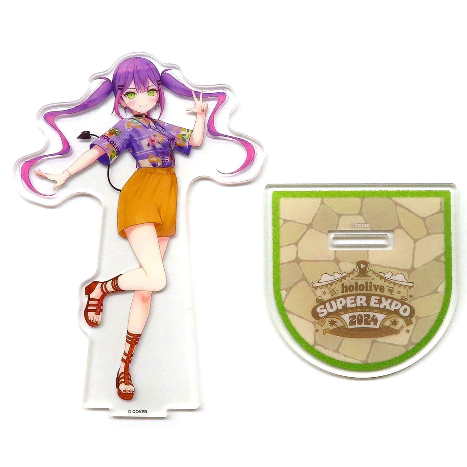 Tokoyami Towa VTuber Hololive SUPER EXPO 2024 Acrylic Stand [USED]