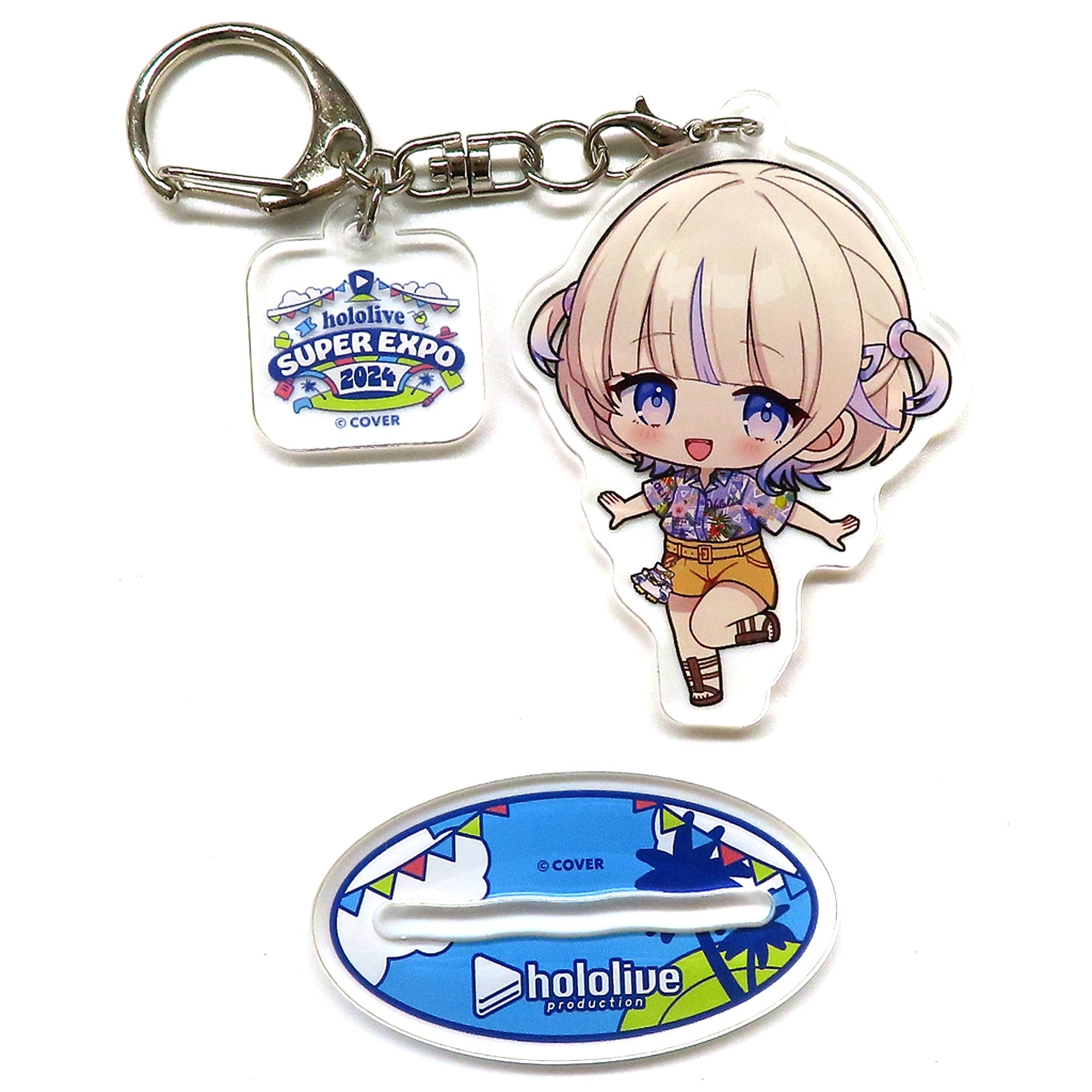 Todoroki Hajime Hololive Mini Character Acrylic Stand Keychain hololive SUPER EXPO 2024 [USED]