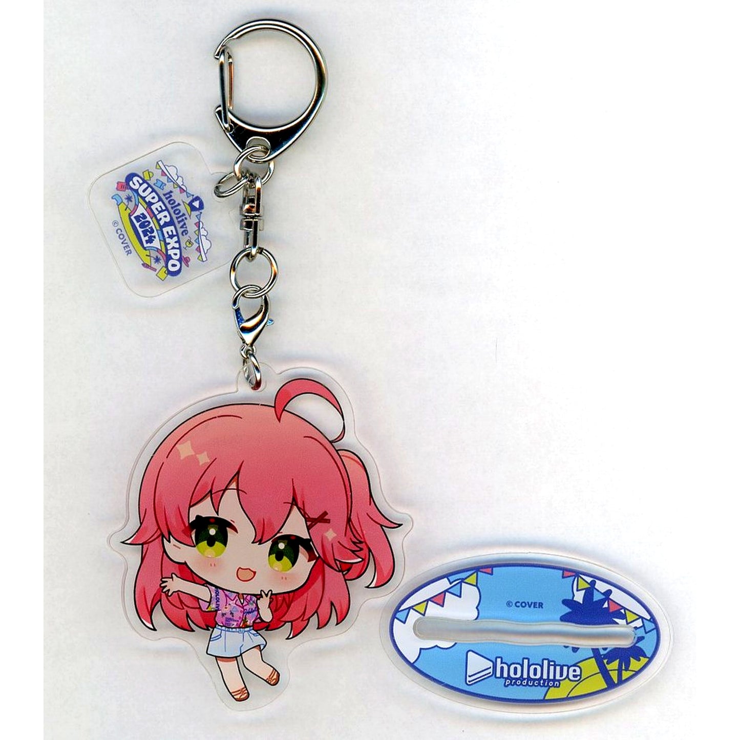 Sakura Miko hololive Mini Chara Acrylic Stand Keychain hololive SUPER EXPO 2024 [USED]