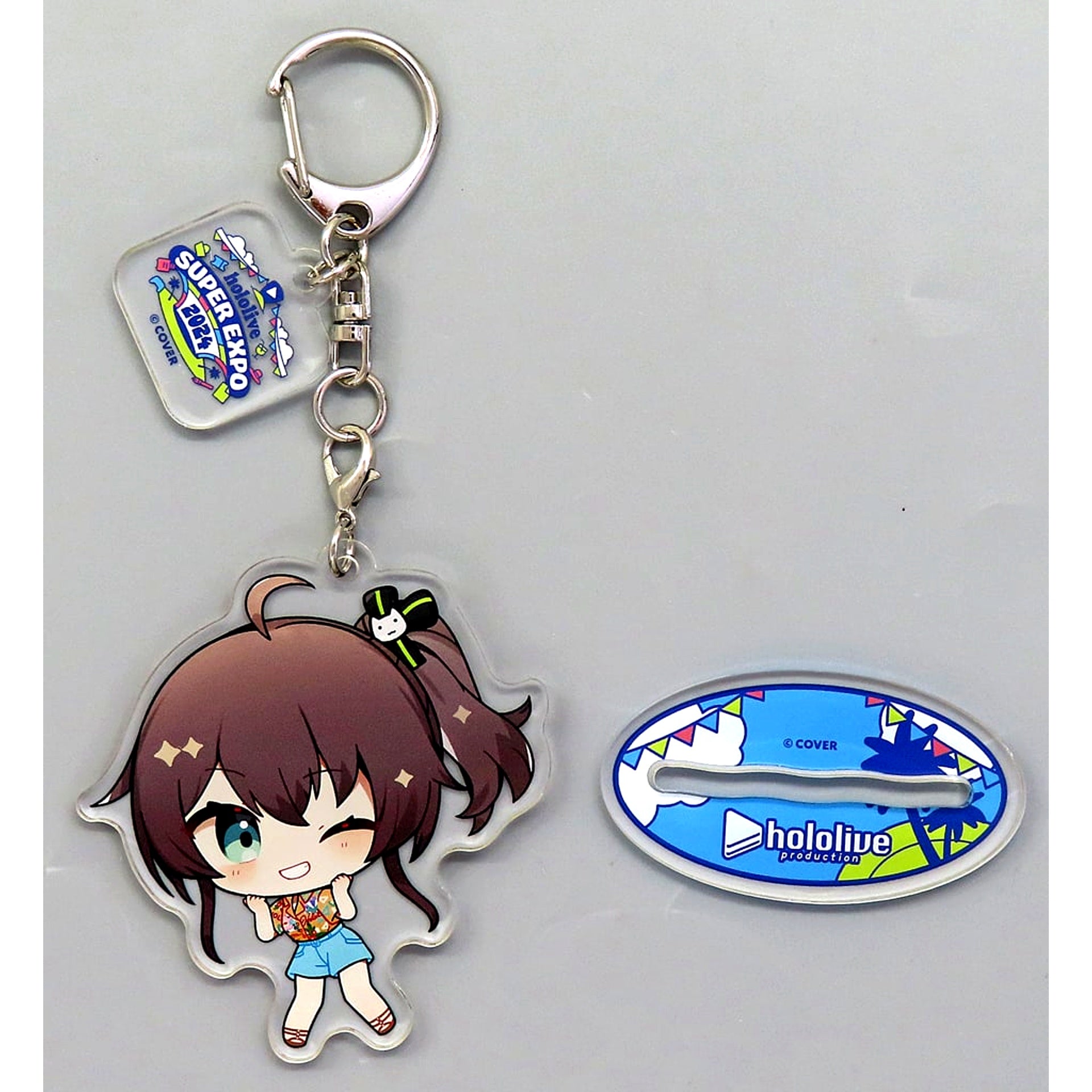 Natsuiro Matsuri Hololive Mini Character Acrylic Stand Keychain hololive SUPER EXPO 2024 [USED]