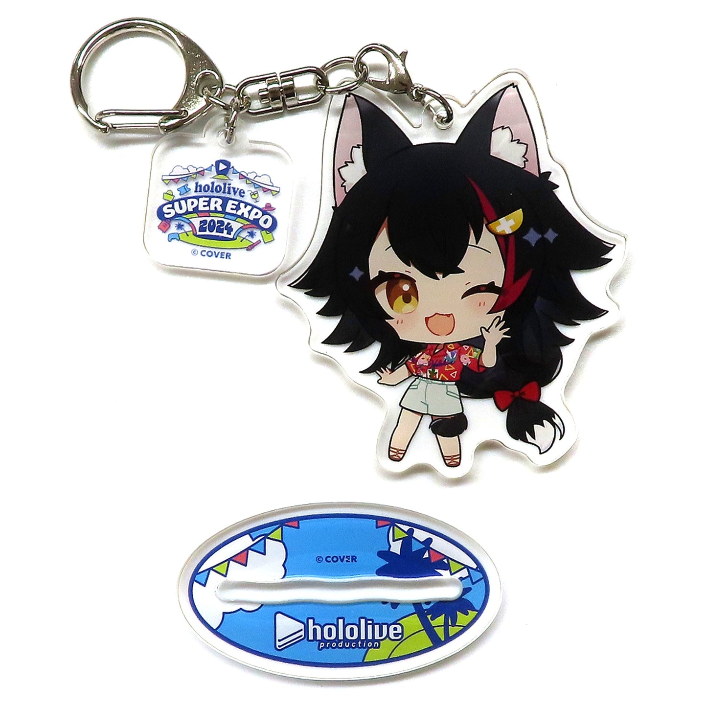 Ookami Mio hololive Mini Chara Acrylic Stand Keychain hololive SUPER EXPO 2024 [USED]