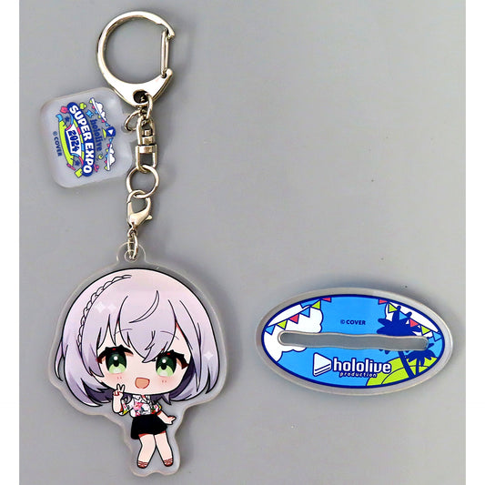 Shirogane Noel Hololive Mini Character Acrylic Stand Keychain hololive SUPER EXPO 2024 [USED]
