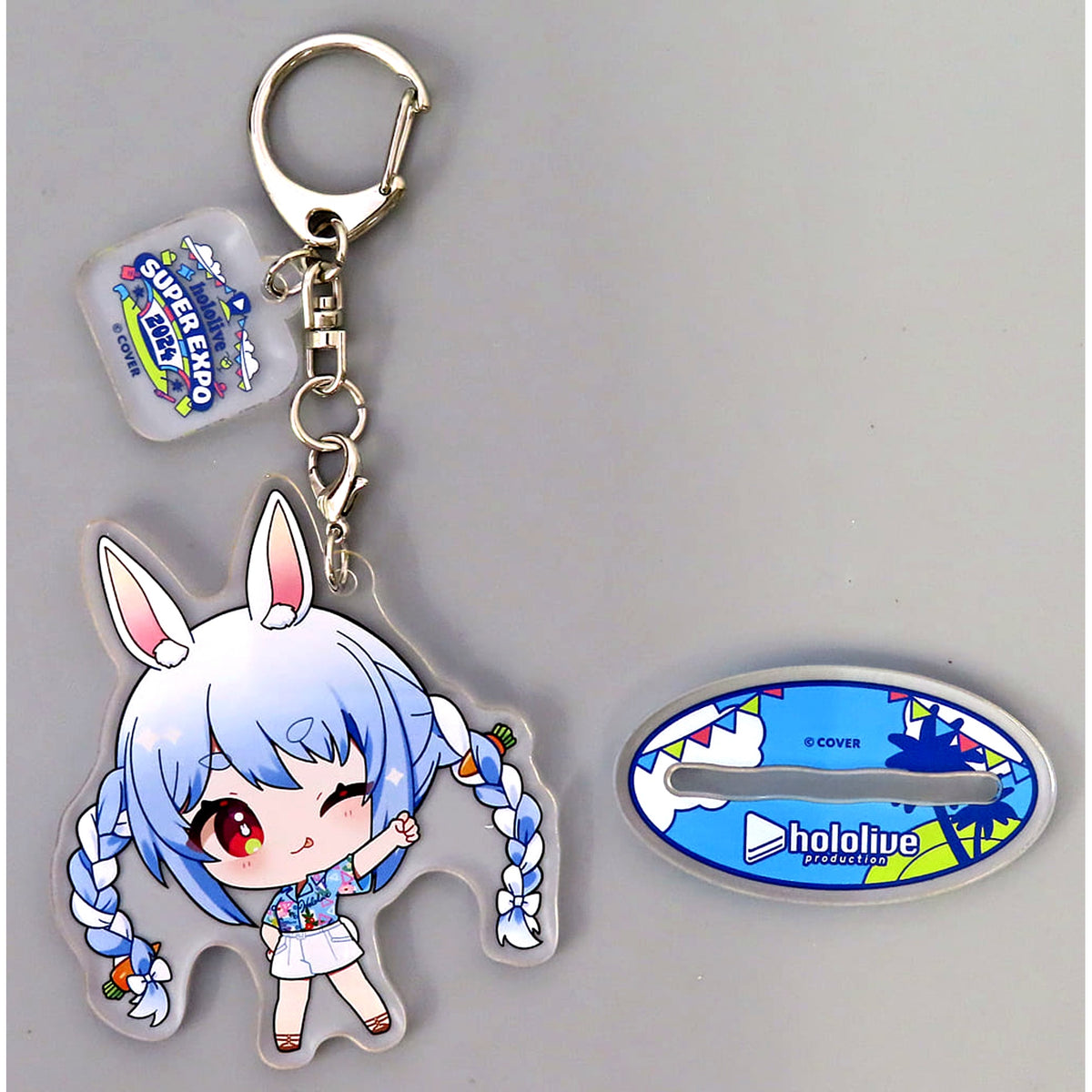 hololive Usada Pekora Mini Character Acrylic Stand Keychain hololive SUPER EXPO 2024 [USED]