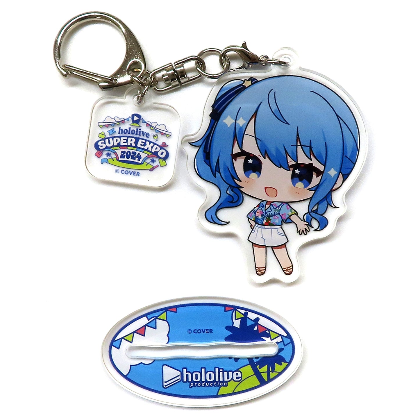 Hoshimachi Suisei hololive Mini Character Acrylic Stand Keychain hololive SUPER EXPO 2024 [USED]