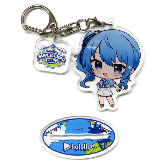Hoshimachi Suisei hololive Mini Character Acrylic Stand Keychain hololive SUPER EXPO 2024 [USED]