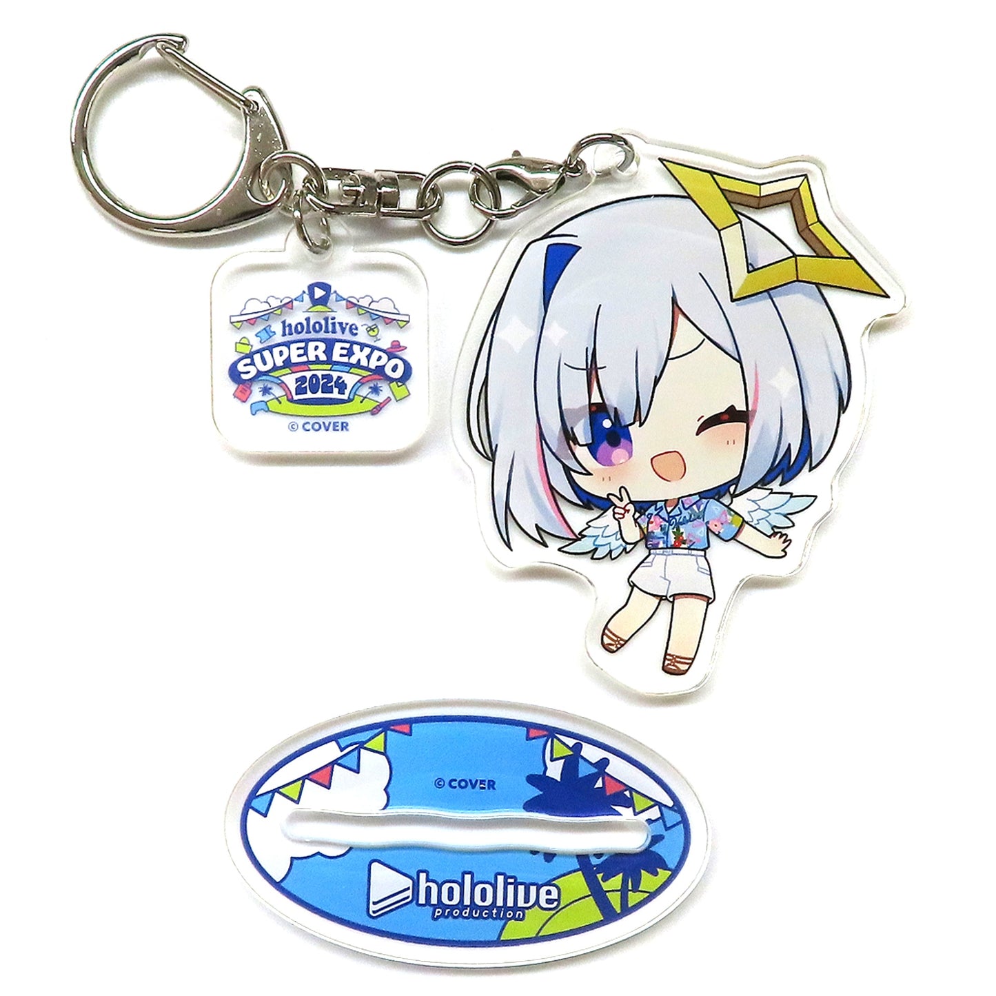 Amane Kanata Hololive Mini Char Acrylic Stand Keychain hololive SUPER EXPO 2024 [USED]