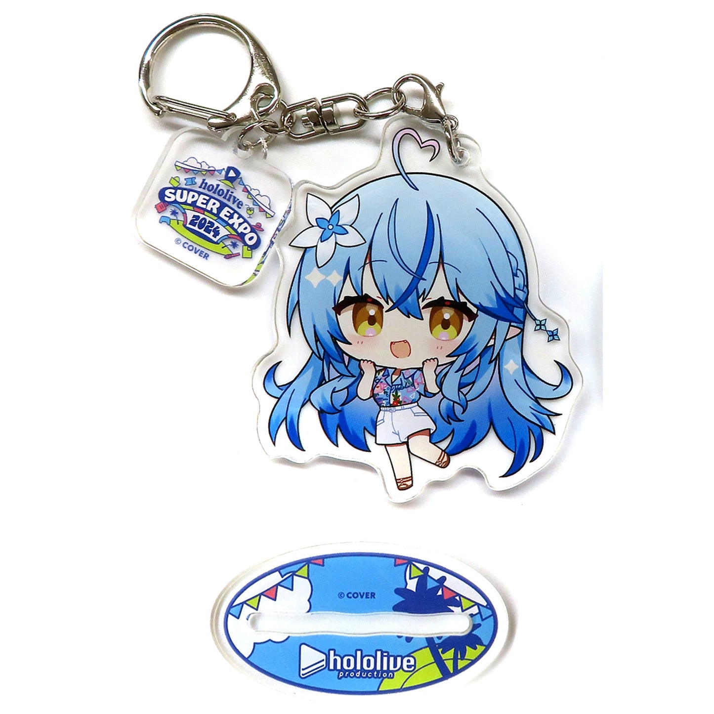 Yukihana Lamy hololive Mini Chara Acrylic Stand Keychain hololive SUPER EXPO 2024 [USED]