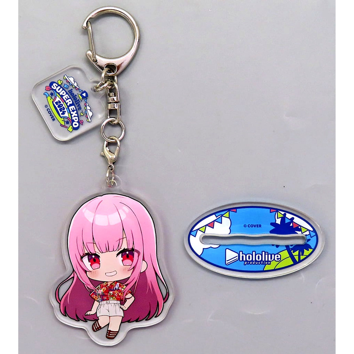 hololive Mori Calliope Mini Character Acrylic Stand Keychain hololive SUPER EXPO 2024 [USED]