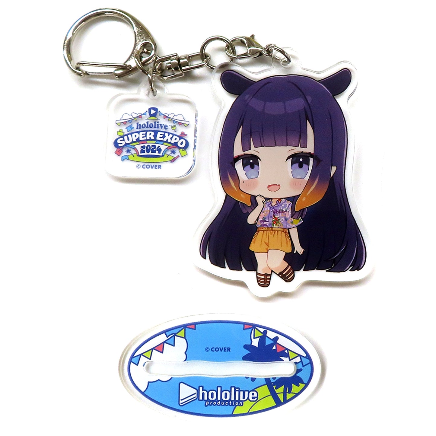 Ninomae Ina'nis Hololive Mini Character Acrylic Stand Keychain hololive SUPER EXPO 2024 [USED]