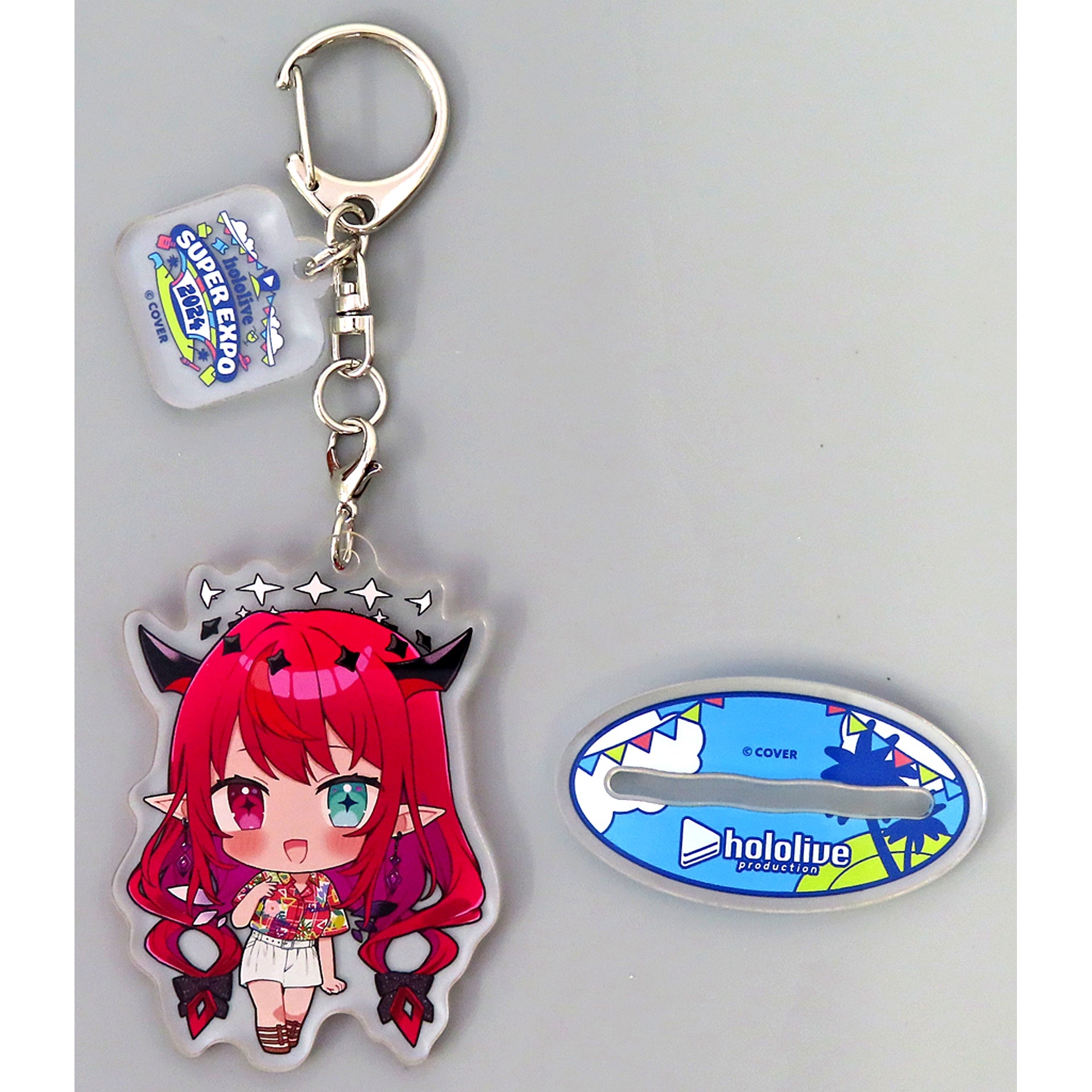 IRyS hololive Mini Chara Acrylic Stand Keychain hololive SUPER EXPO 2024 [USED]