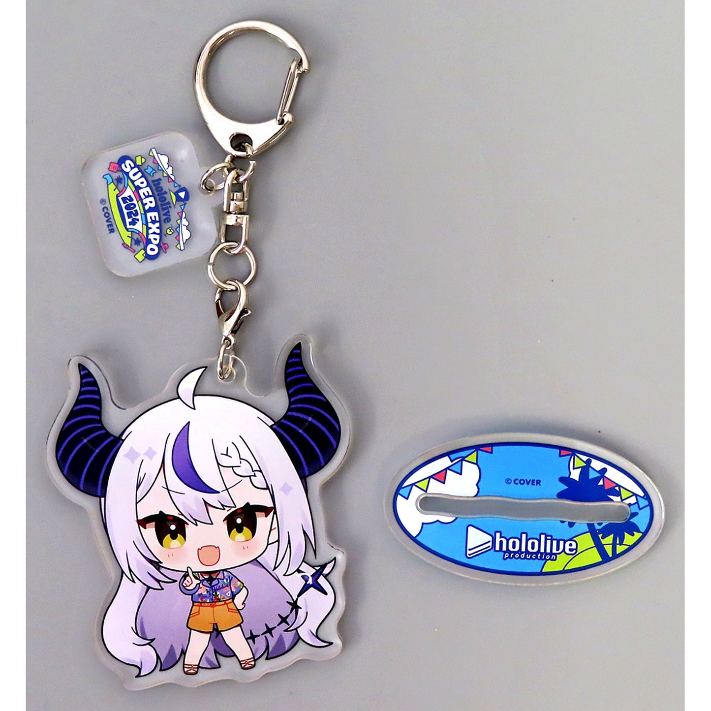 La+ Darknesss hololive Mini Chara Acrylic Stand Keychain hololive SUPER EXPO 2024 [USED]