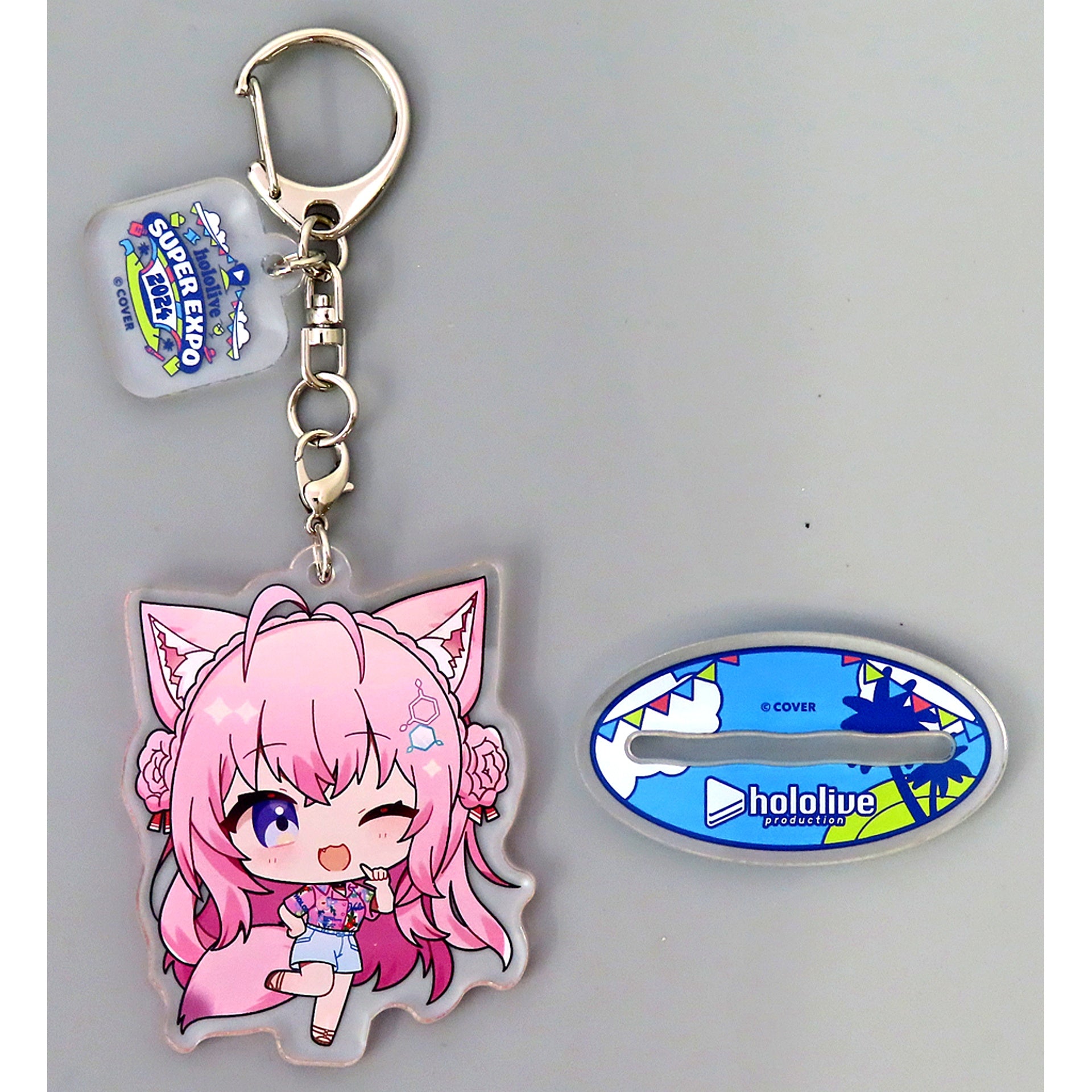 Hakui Koyori Hololive Mini Character Acrylic Stand Keychain hololive SUPER EXPO 2024 [USED]