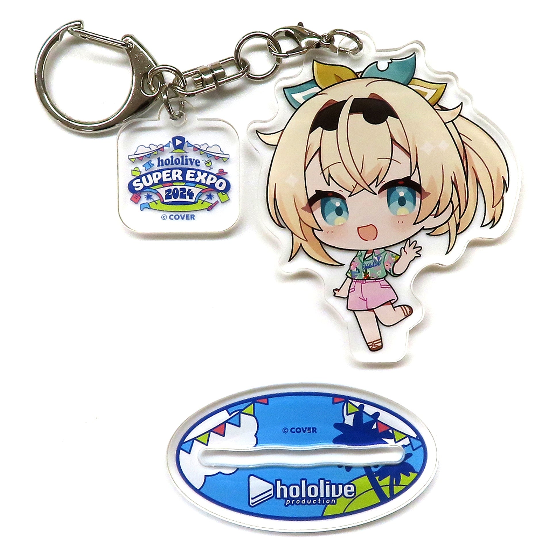 Kazama Iroha hololive Mini Chara Acrylic Stand Keychain hololive SUPER EXPO 2024 [USED]