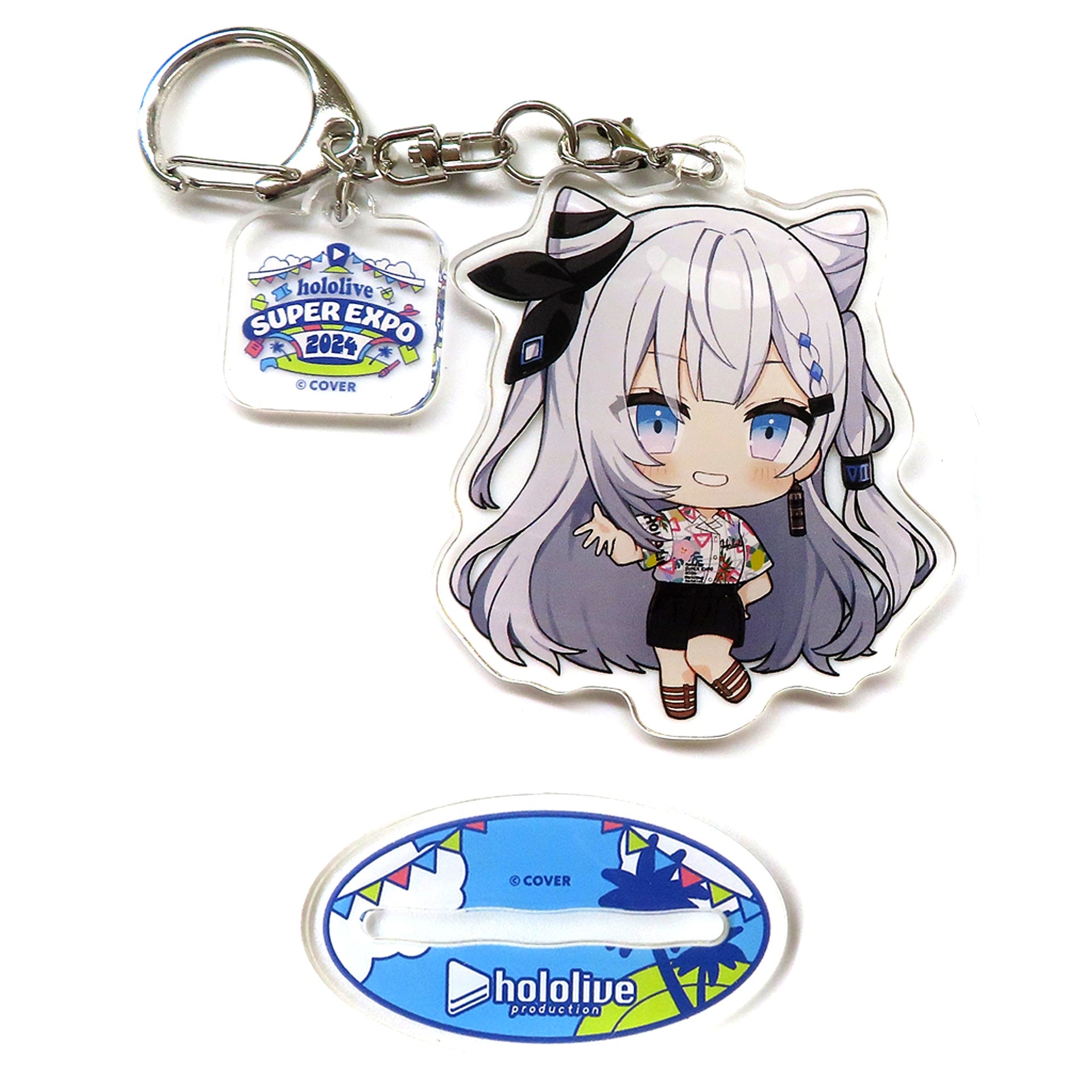 Vestia Zeta hololive Mini Chara Acrylic Stand Keychain hololive SUPER EXPO 2024 [USED]