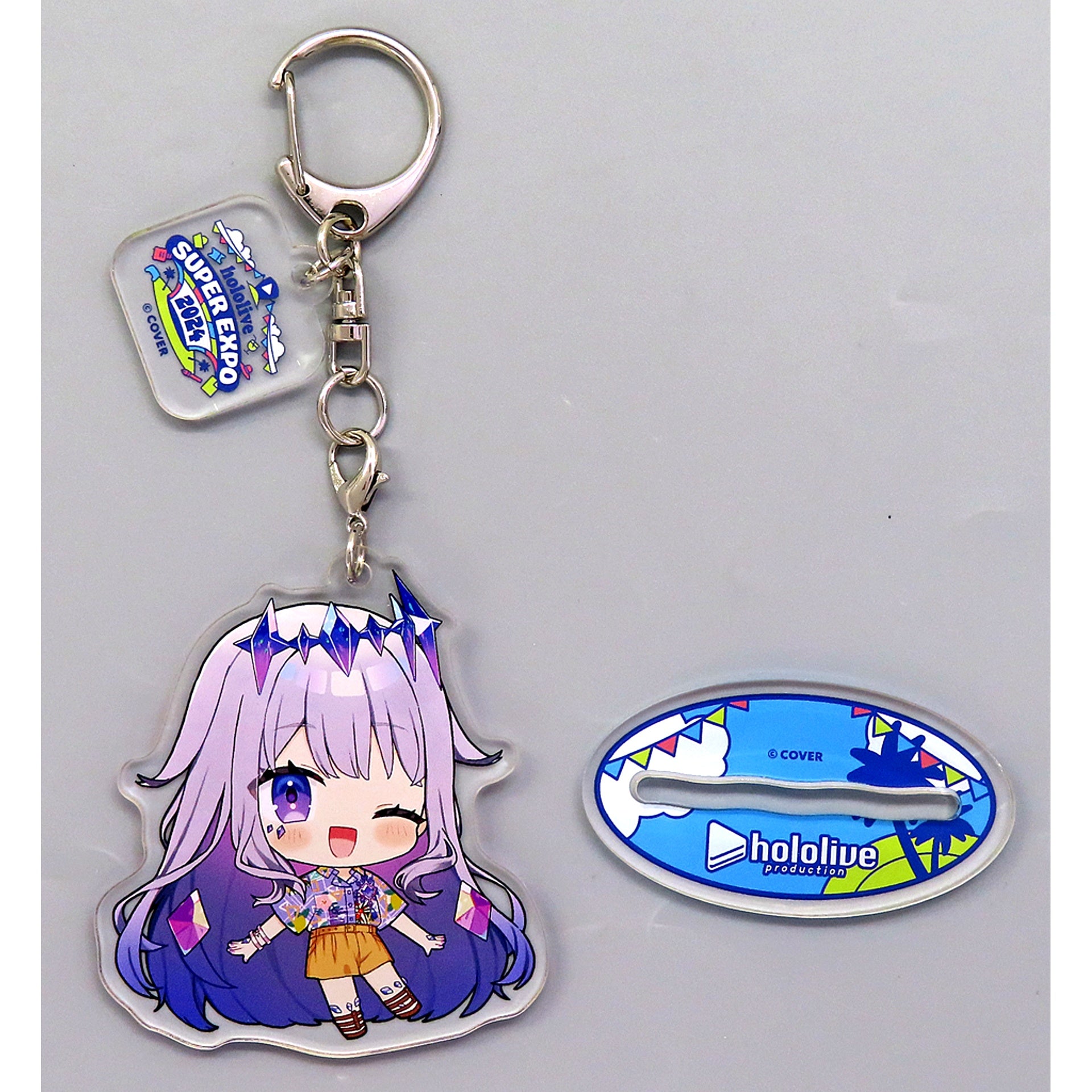 Koseki Bijou hololive Mini Chara Acrylic Stand Keychain hololive SUPER EXPO 2024 [USED]