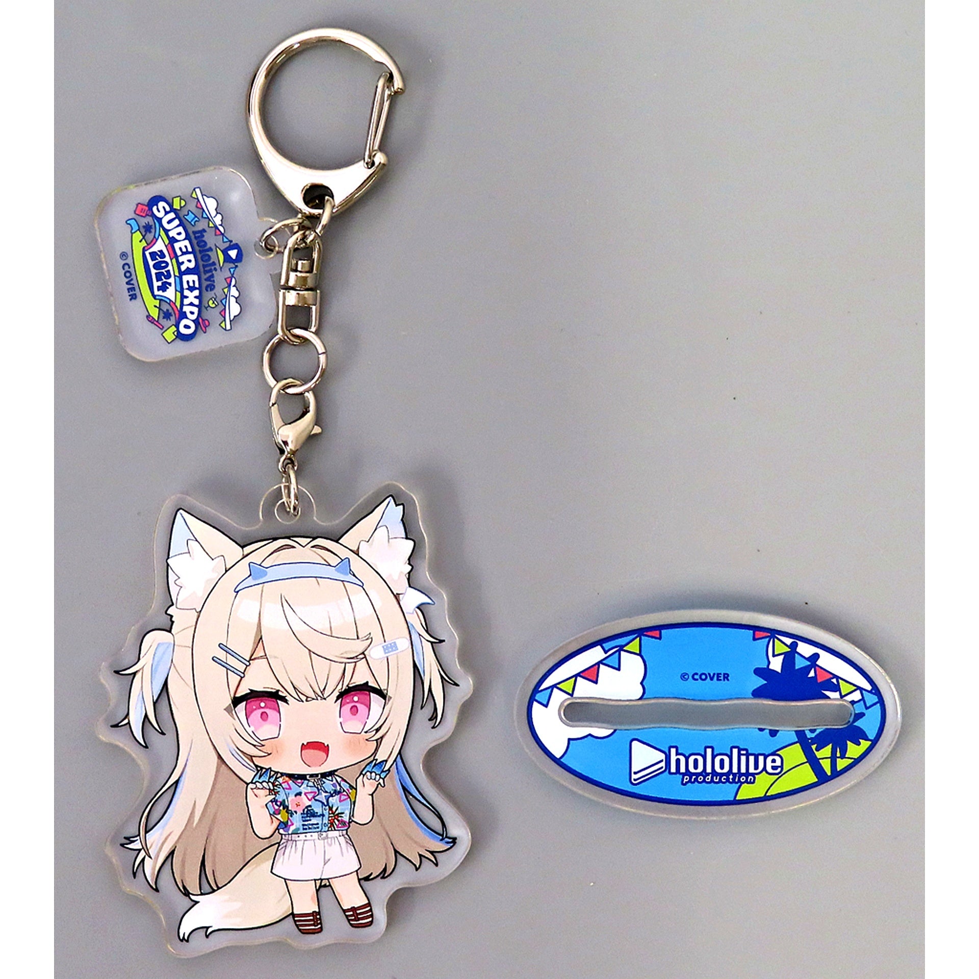 Fuwawa Abyssgard Virtual YouTuber Hololive Mini Character Acrylic Stand Keychain hololive SUPER EXPO 2024 [USED]
