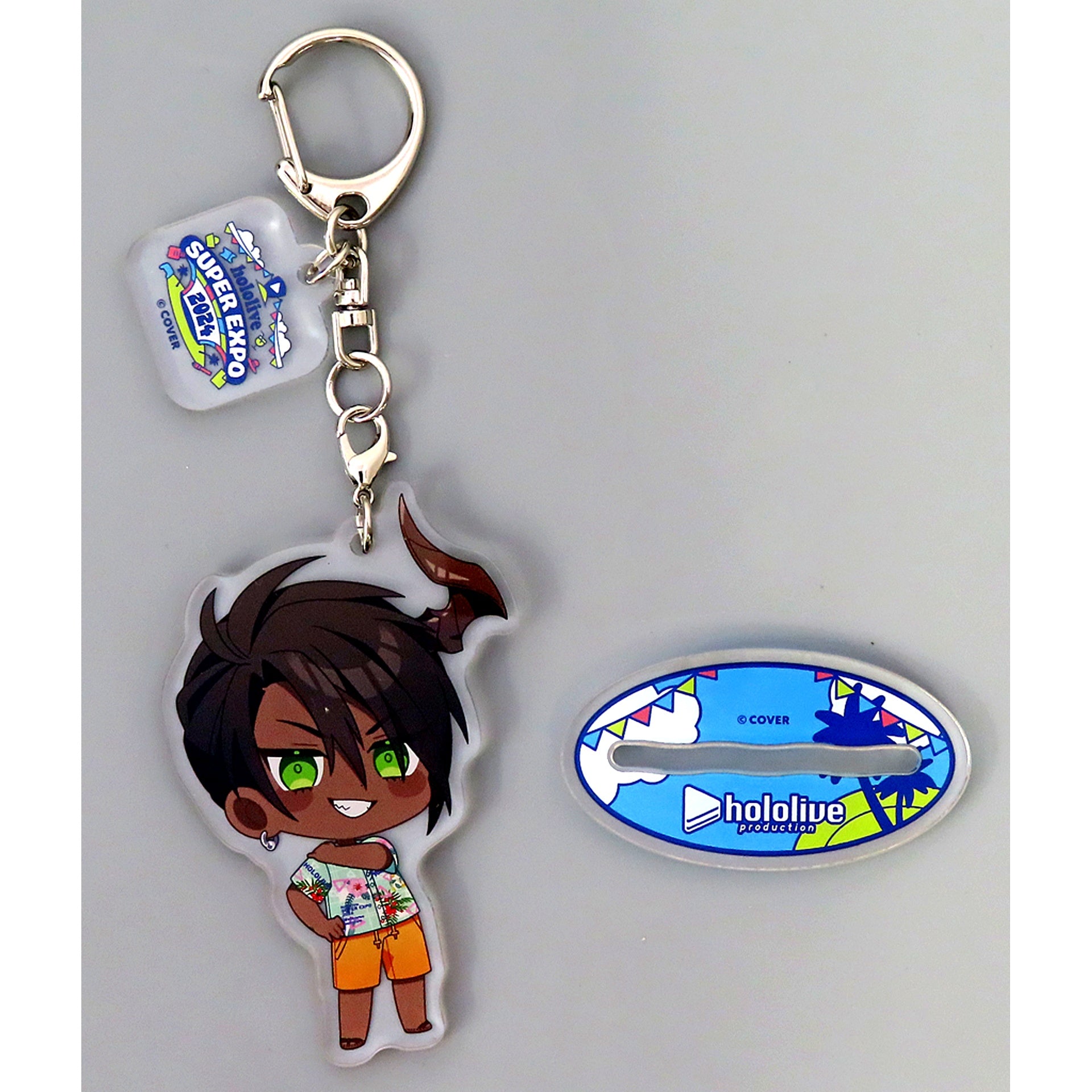 Aragami Oga Hololive Mini Character Acrylic Stand Keychain hololive SUPER EXPO 2024 [USED]