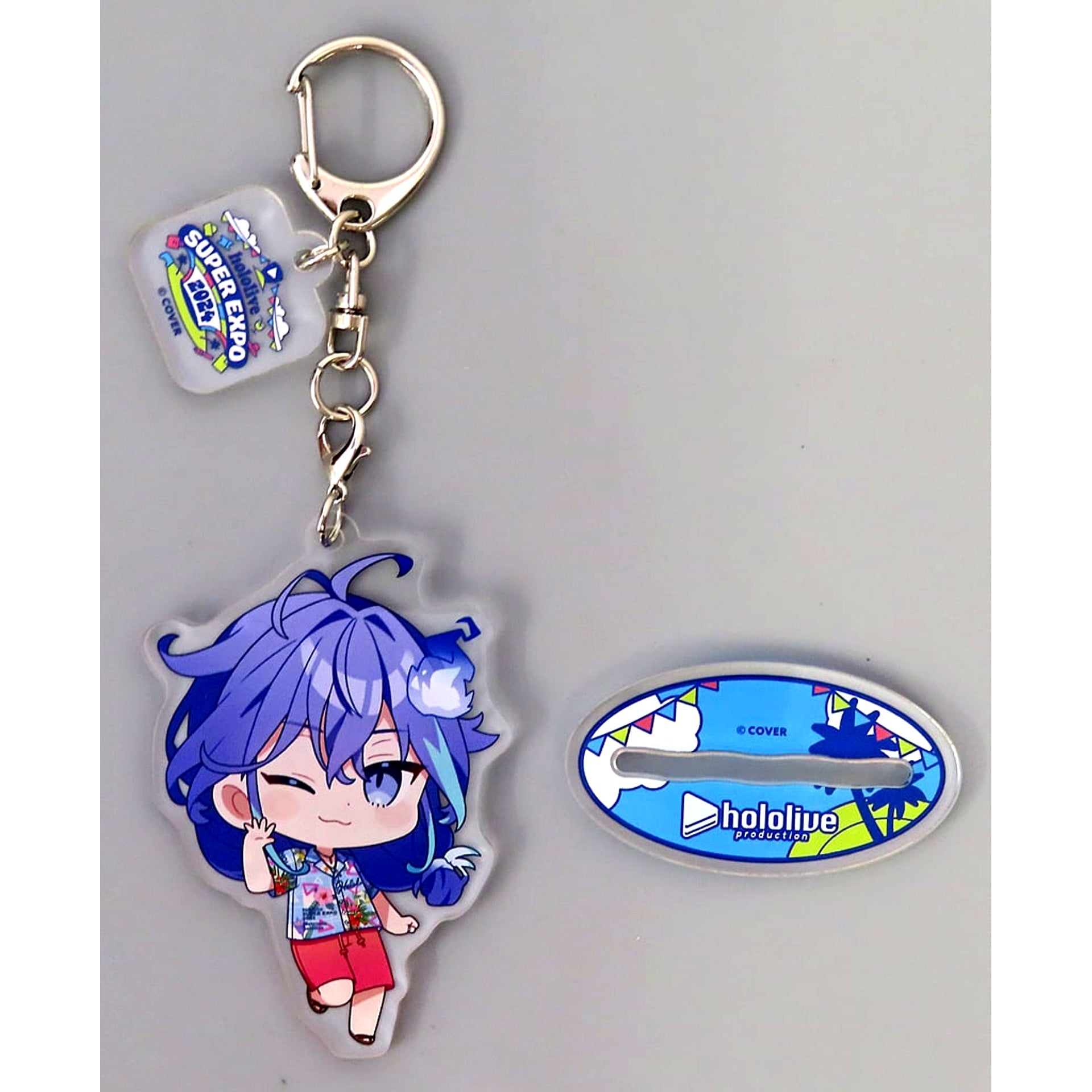 Minase Rio Hololive Mini Char Acrylic Stand Keychain hololive SUPER EXPO 2024 [USED]