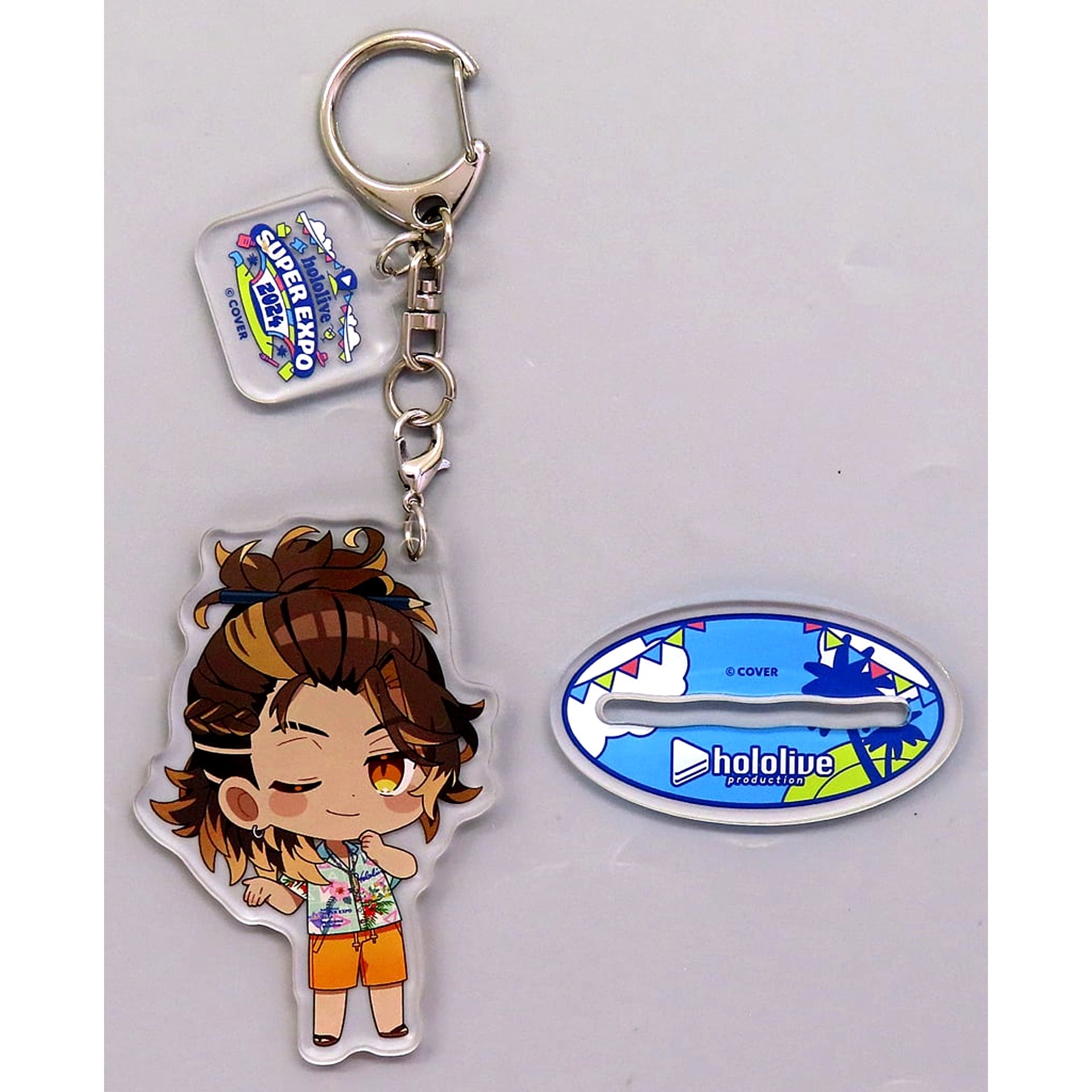 Goldbullet Hololive Mini Character Acrylic Stand Keychain hololive SUPER EXPO 2024 [USED]