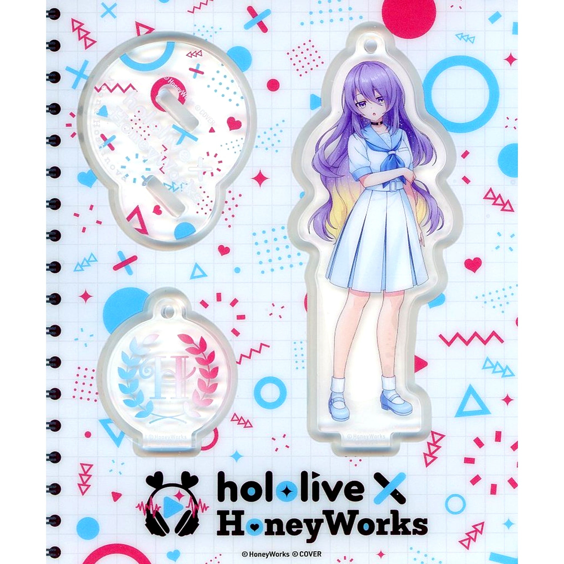 Moona Hoshinova Holohani Gaoka High School Acrylic Stand Virtual YouTuber Hololive x HoneyWorks [USED]