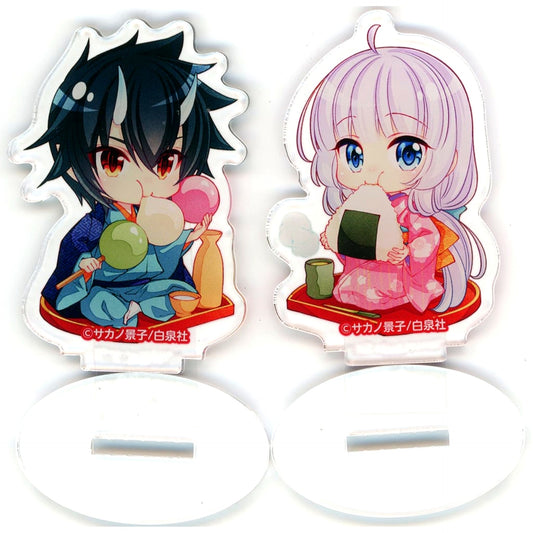Shuten Couple Pair Acrylic Stand The Demon's Bride Wants to Be Eaten Comics Volume 3 Release Commemoration Campaign Winning Item [USED]