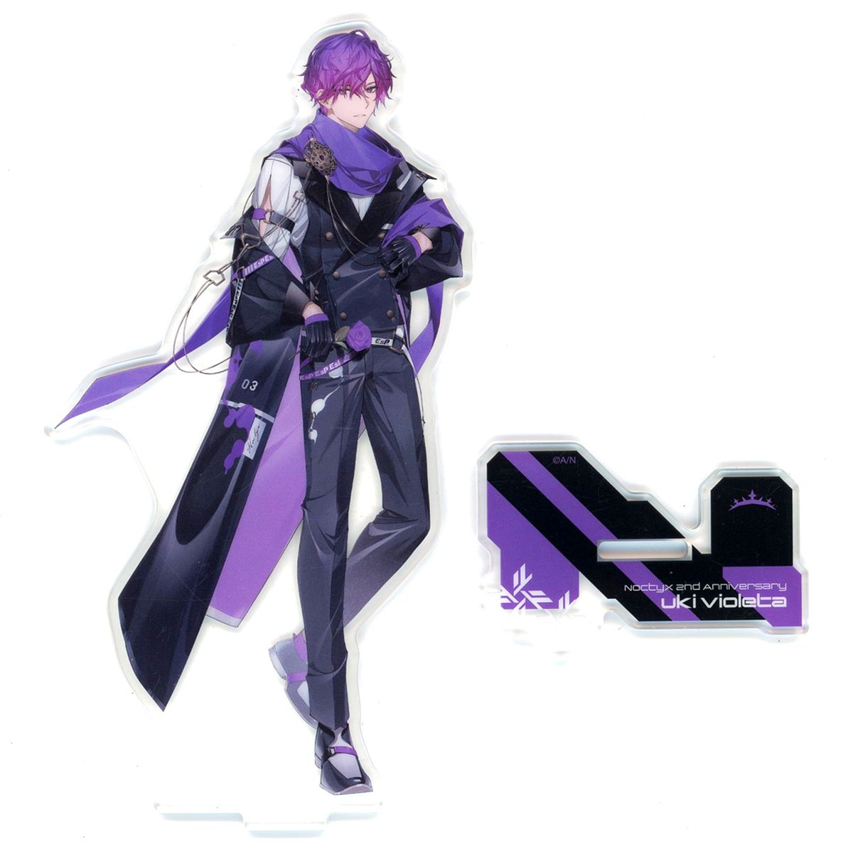 Uki Violeta, Noctyx Virtual YouTuber Nijisanji Acrylic Stand NIJISANJI EN Noctyx 2nd Anniversary [USED]
