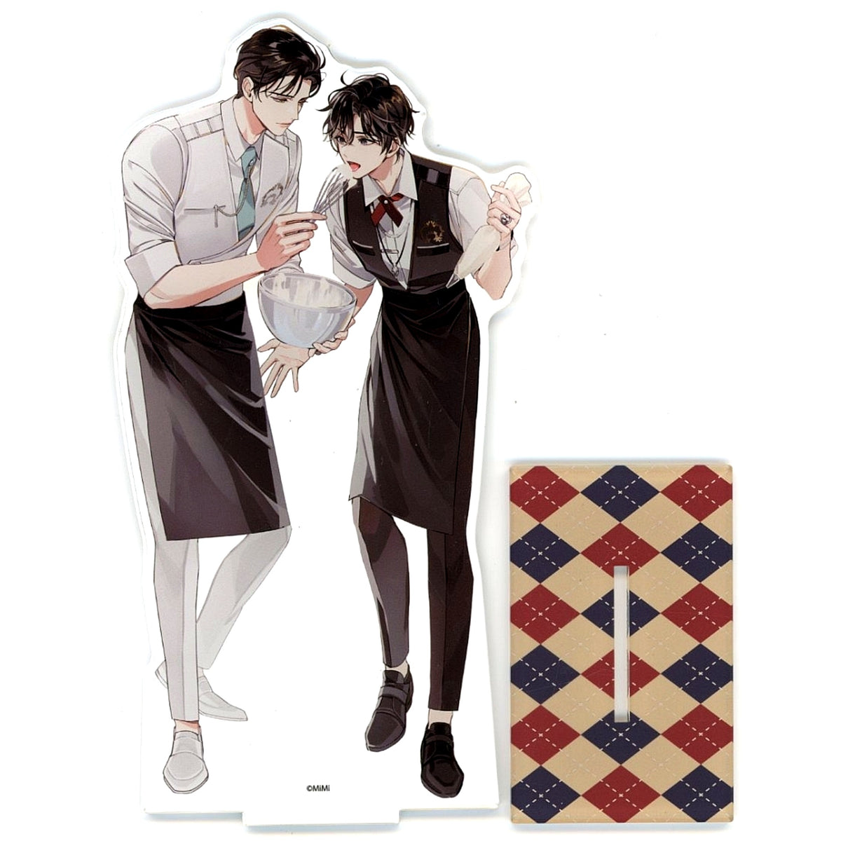 Wangxian Lan Wangji & Wei Wuxian Pair Acrylic Stand Happy Valentine's Day 2024 Radio Drama Mo Dao Zu Shi MiMi x THE Chara CAFE [USED]