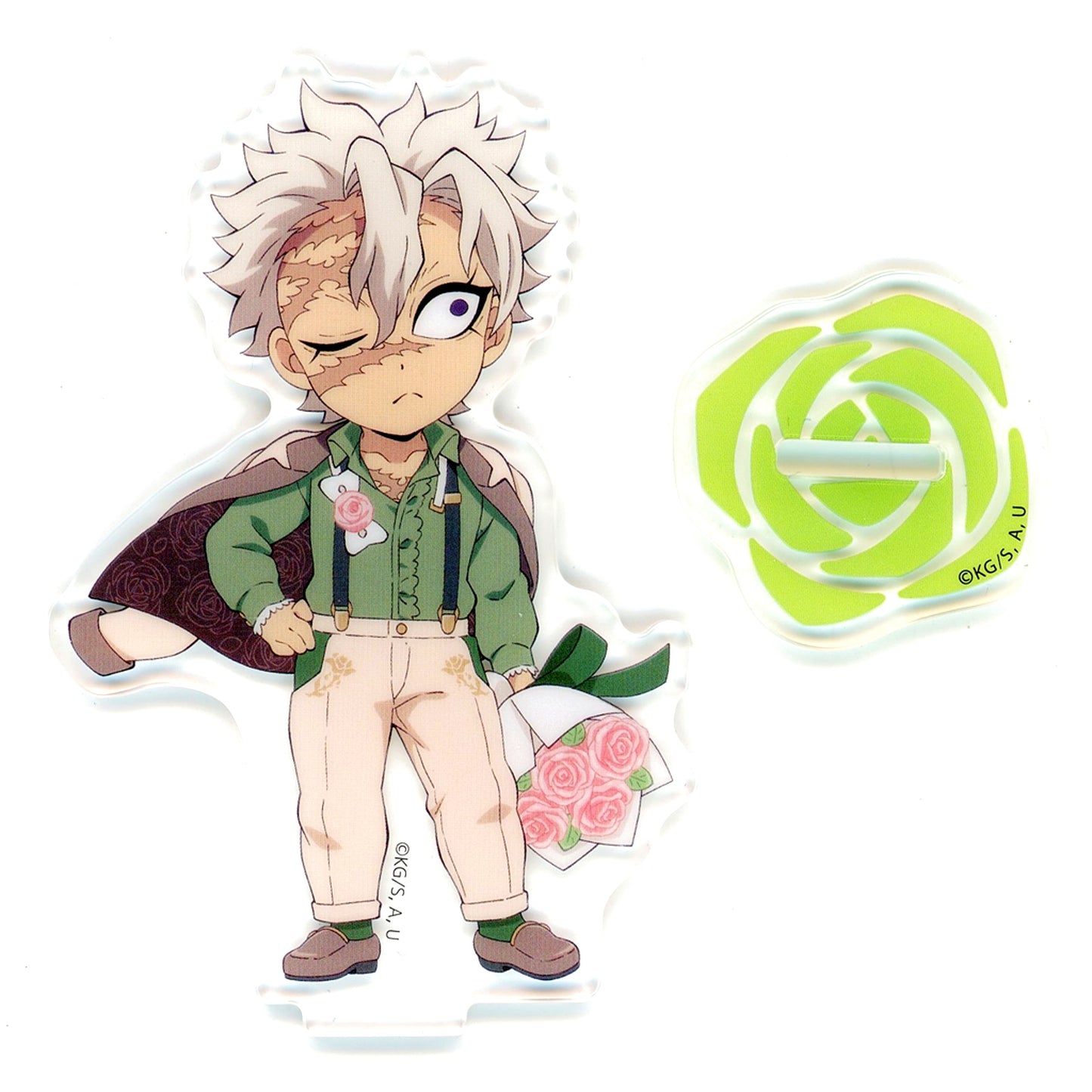 Sanemi Shinazugawa Demon Slayer ufotable Cafe Machi Asobi Cafe White Day Event 2024 Random Acrylic Stand A [USED]