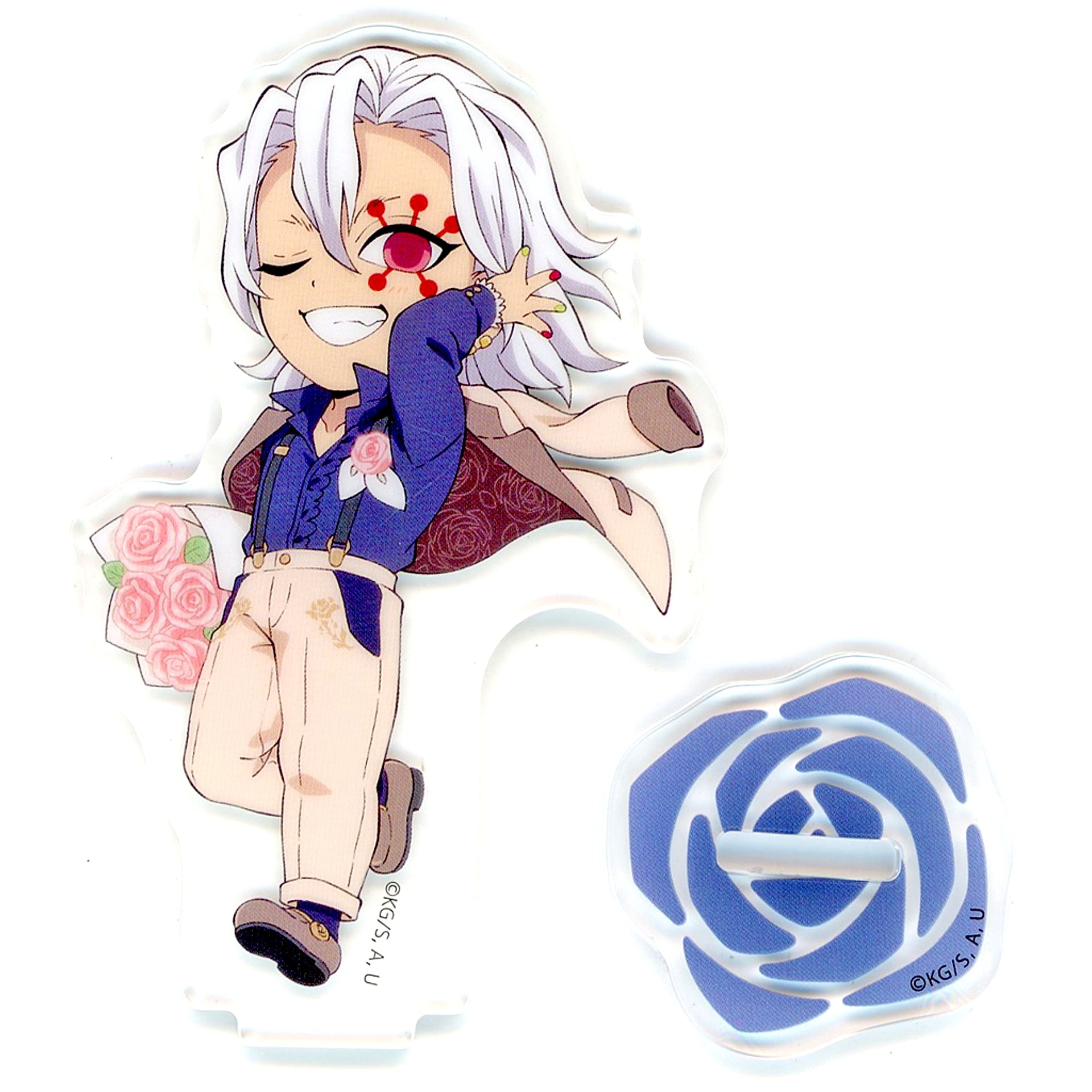 Tengen Uzui Demon Slayer: Kimetsu no Yaiba x ufotable Cafe / Machi Asobi CAFE White Day Event 2024 Random Acrylic Stand B [USED]