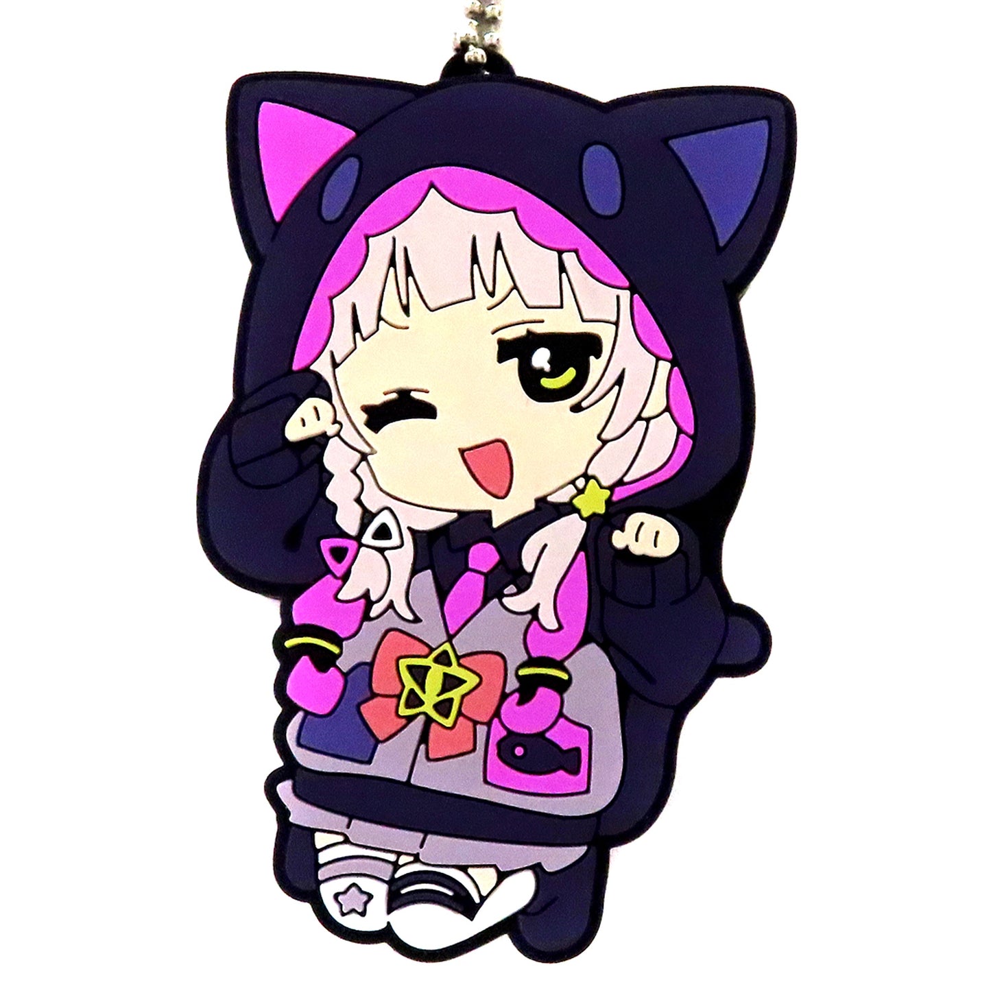 Murasaki Shion Hololive Talks a lot!? Voice Keychain Birthday 2023 [USED]
