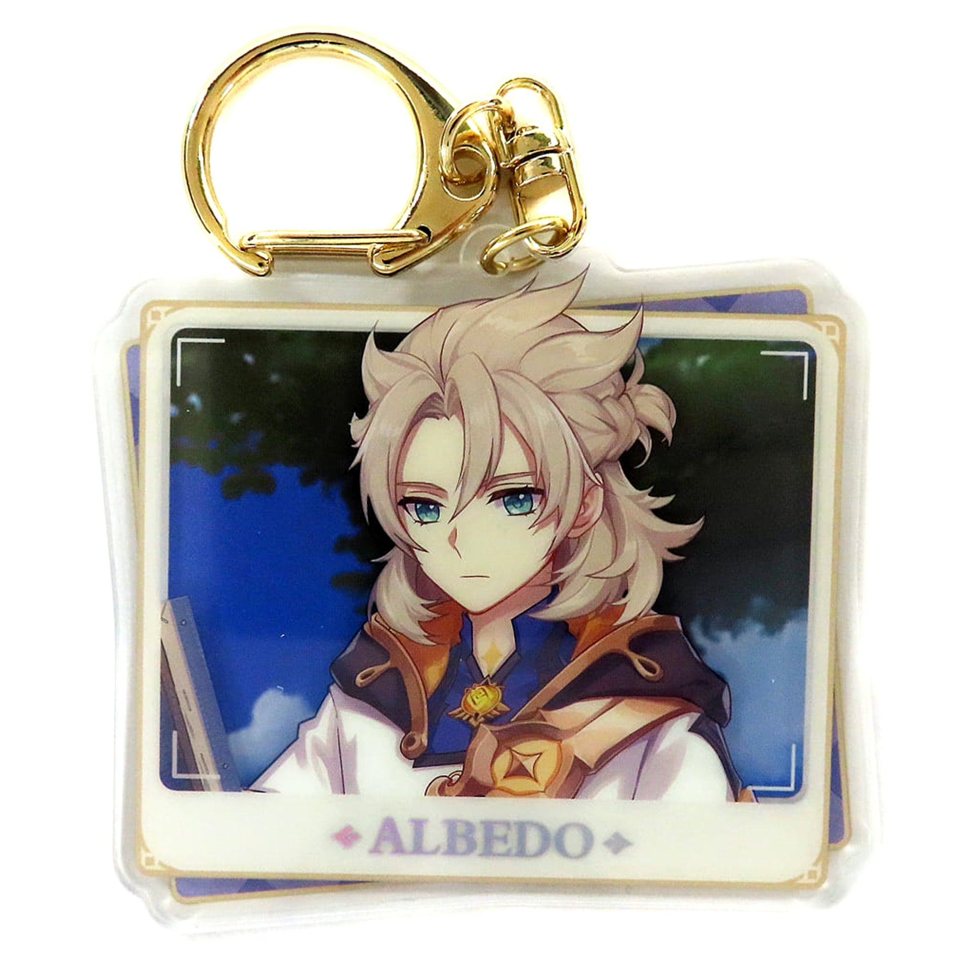 Genshin Albedo Character PV Series Acrylic Strap Acrylic Item [USED]