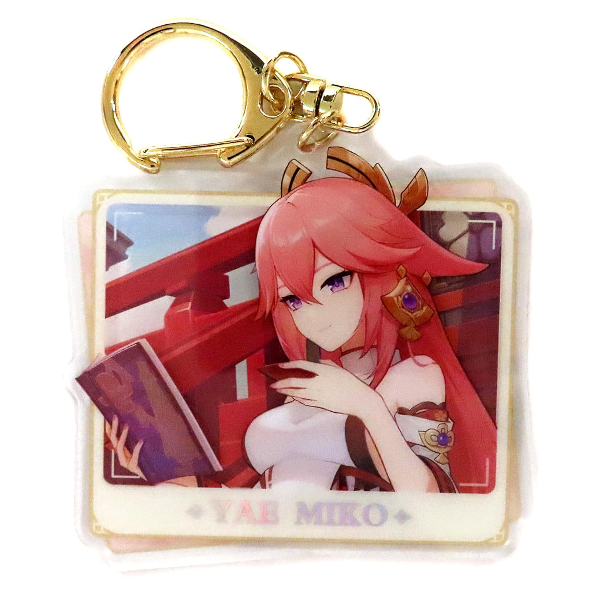 Genshin Yae Miko Character PV Series Acrylic Strap Acrylic Item [USED]