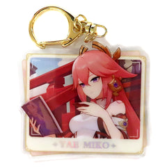 Genshin Yae Miko Character PV Series Acrylic Strap Acrylic Item [USED]