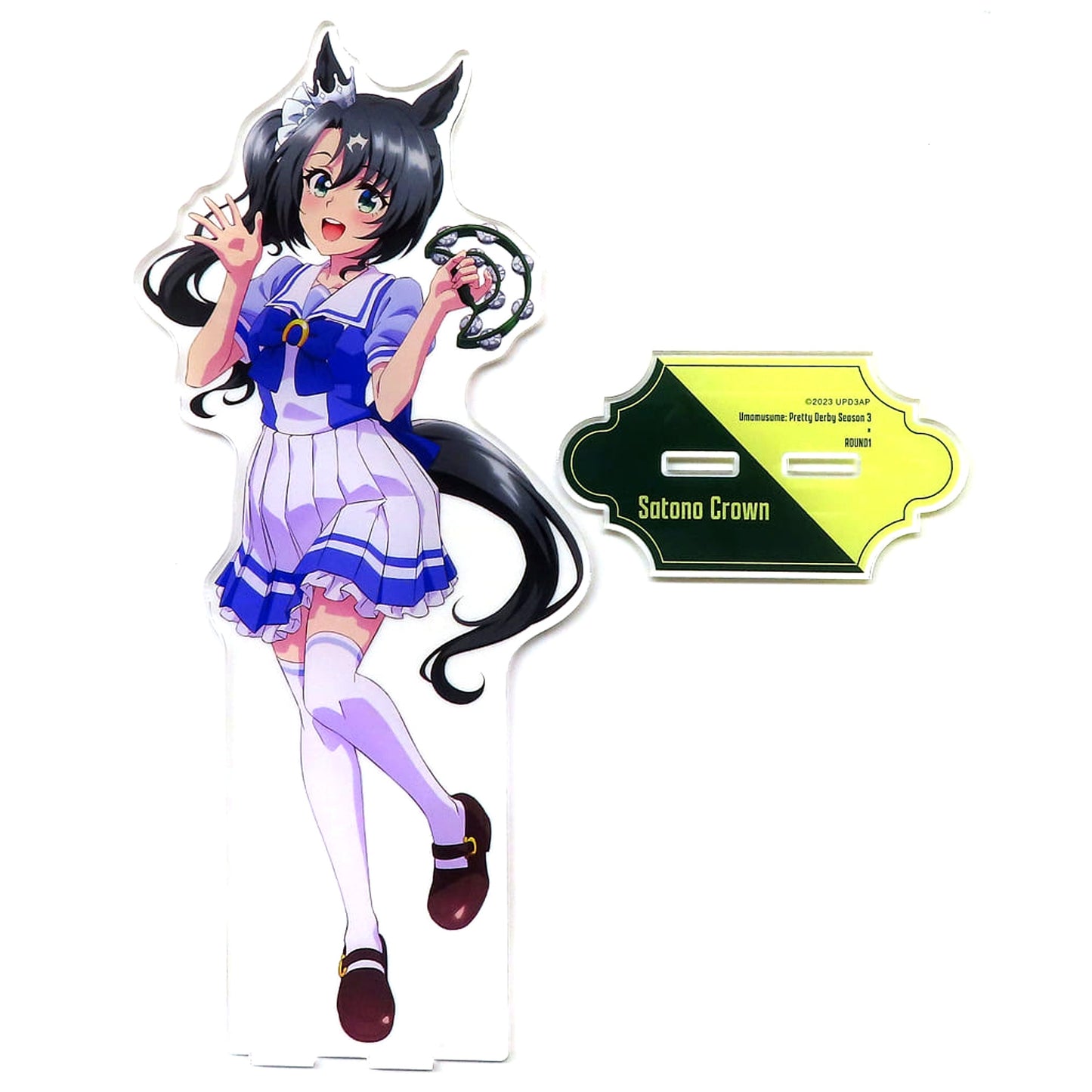 Satono Crown Uma Musume: Pretty Derby Season 3 x ROUND1 Extra Large Acrylic Stand [USED]