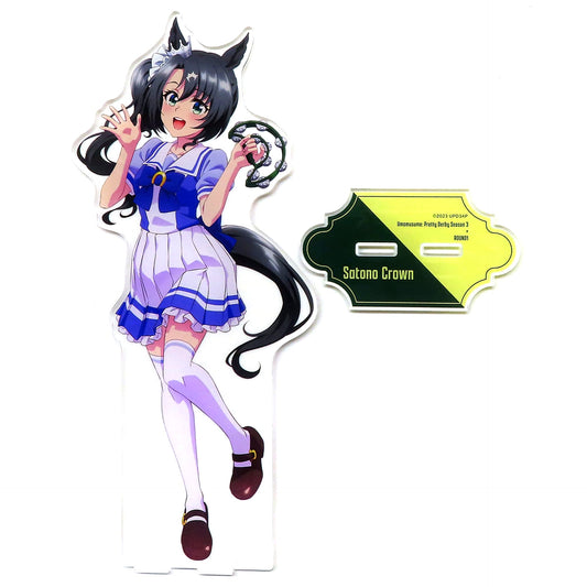 Satono Crown Uma Musume: Pretty Derby Season 3 x ROUND1 Extra Large Acrylic Stand [USED]