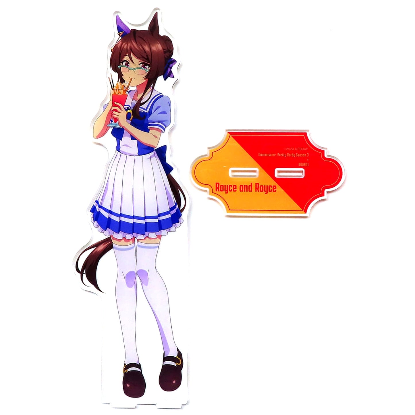 Royce and Royce Uma Musume: Pretty Derby Season 3 x ROUND1 Extra Large Acrylic Stand [USED]