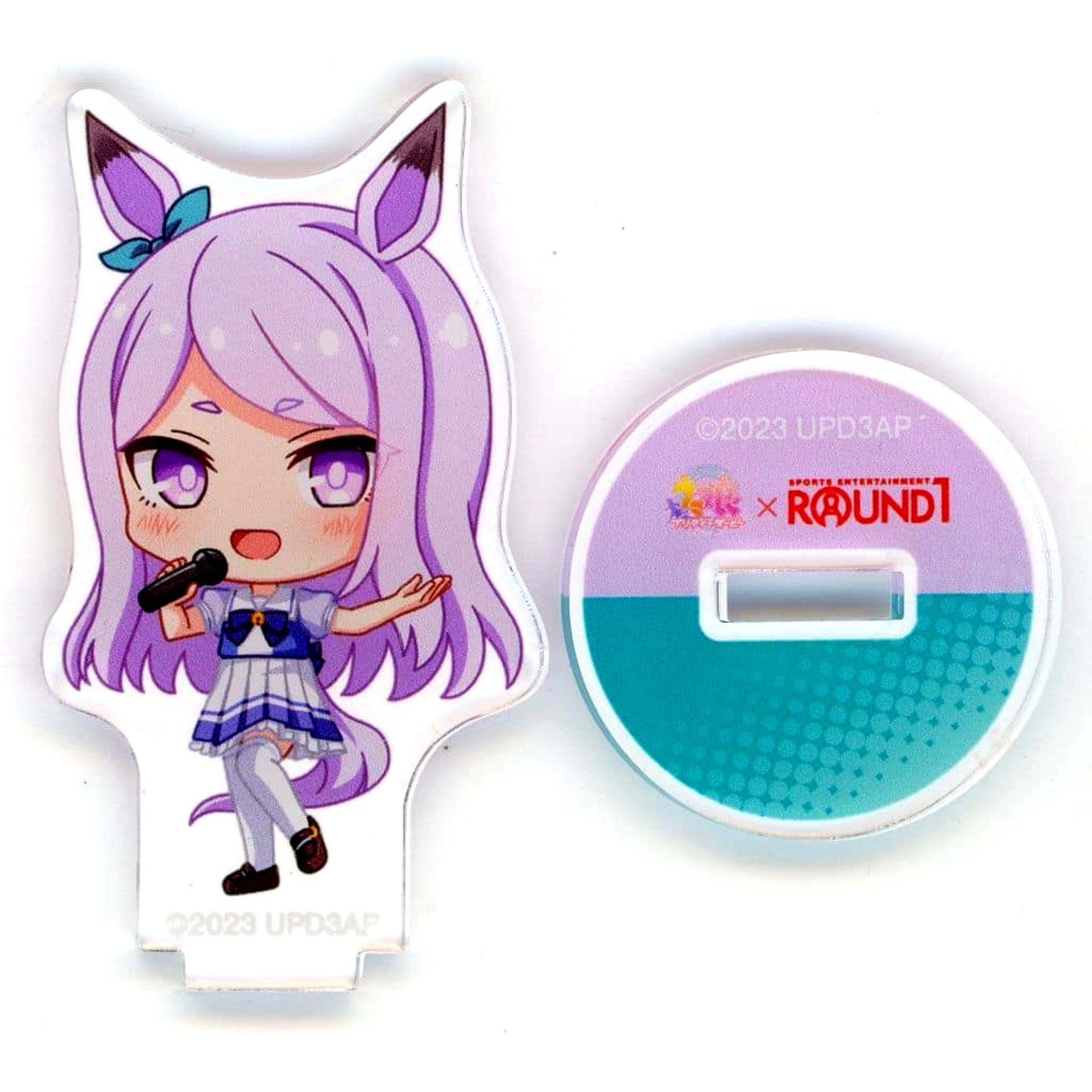Mejiro McQueen Umamusume: Pretty Derby Season 3 x ROUND1 Chibi Chara Trading Acrylic Stand [USED]