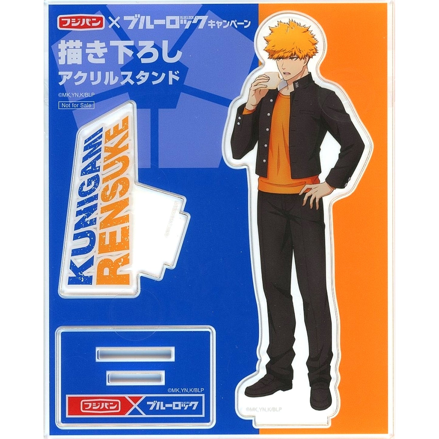 Rensuke Kunigami B Prize Blue Lock x Fuji Baking Original Acrylic Stand Lottery Winner Item [USED]