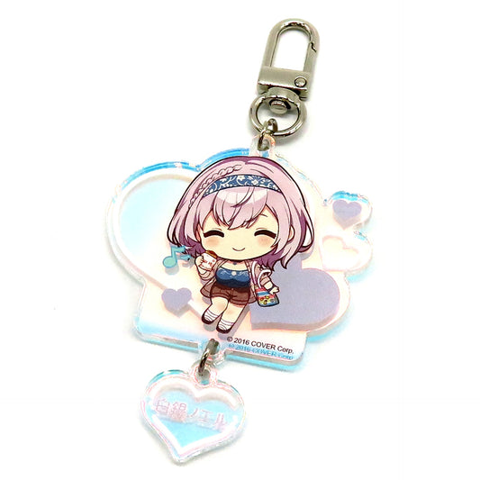 Shirogane Noel Virtual YouTuber Hololive Production Random Keychain FANFANS CAFE Collab Cafe Taiwan Limited [USED]