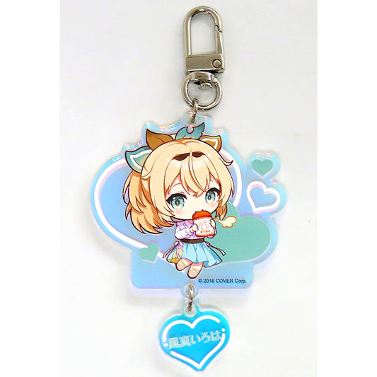 Kazama Iroha Virtual YouTuber Hololive Production Random Keychain FANFANS CAFE Collab Cafe Taiwan Limited [USED]