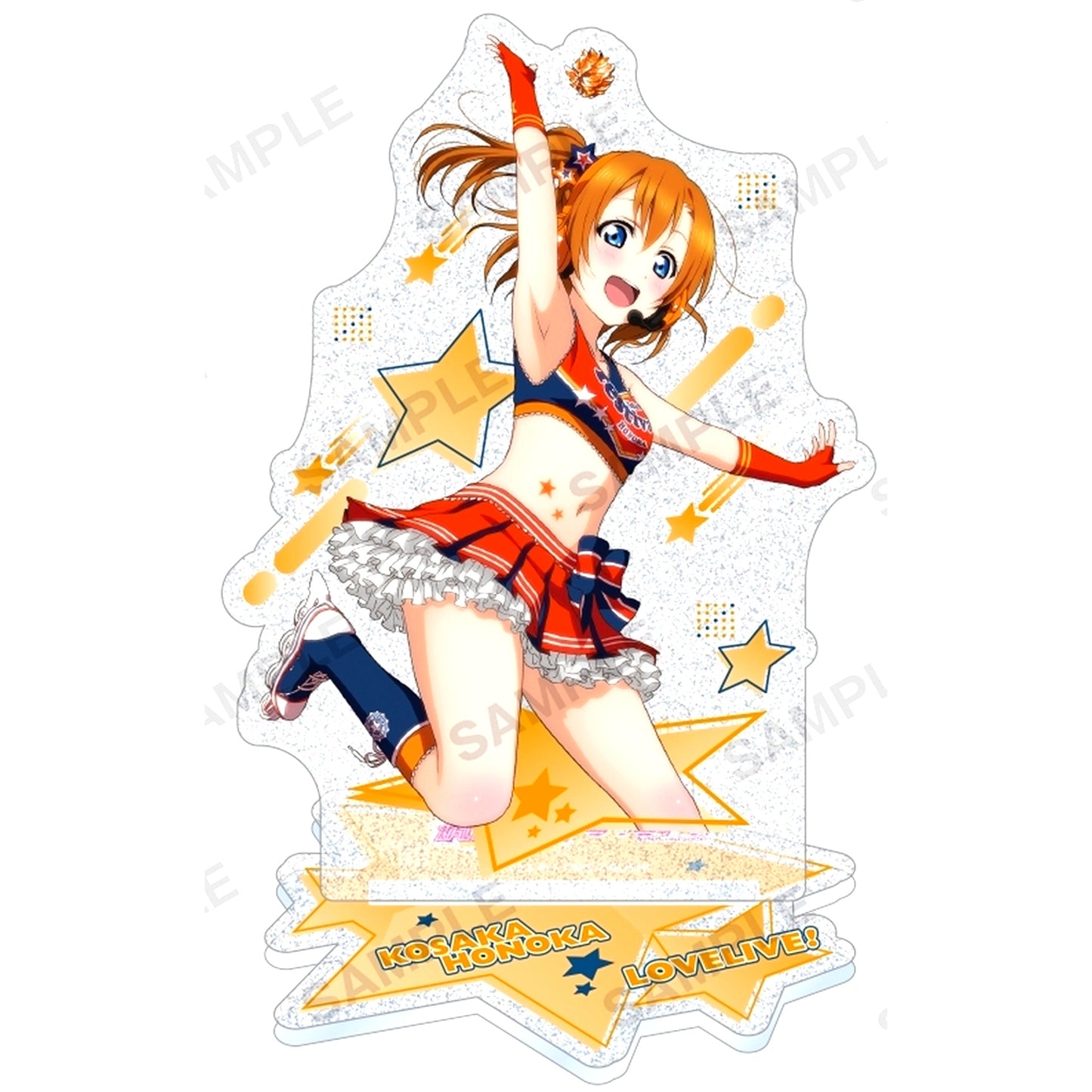 Honoka Kosaka Kirarin Acrylic Stand u's Sports Ver. Love Live! School Idol Festival [USED]
