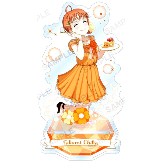 Chika Takami Acrylic Stand Aqours Wedding Ver. Love Live! School Idol Festival [USED]